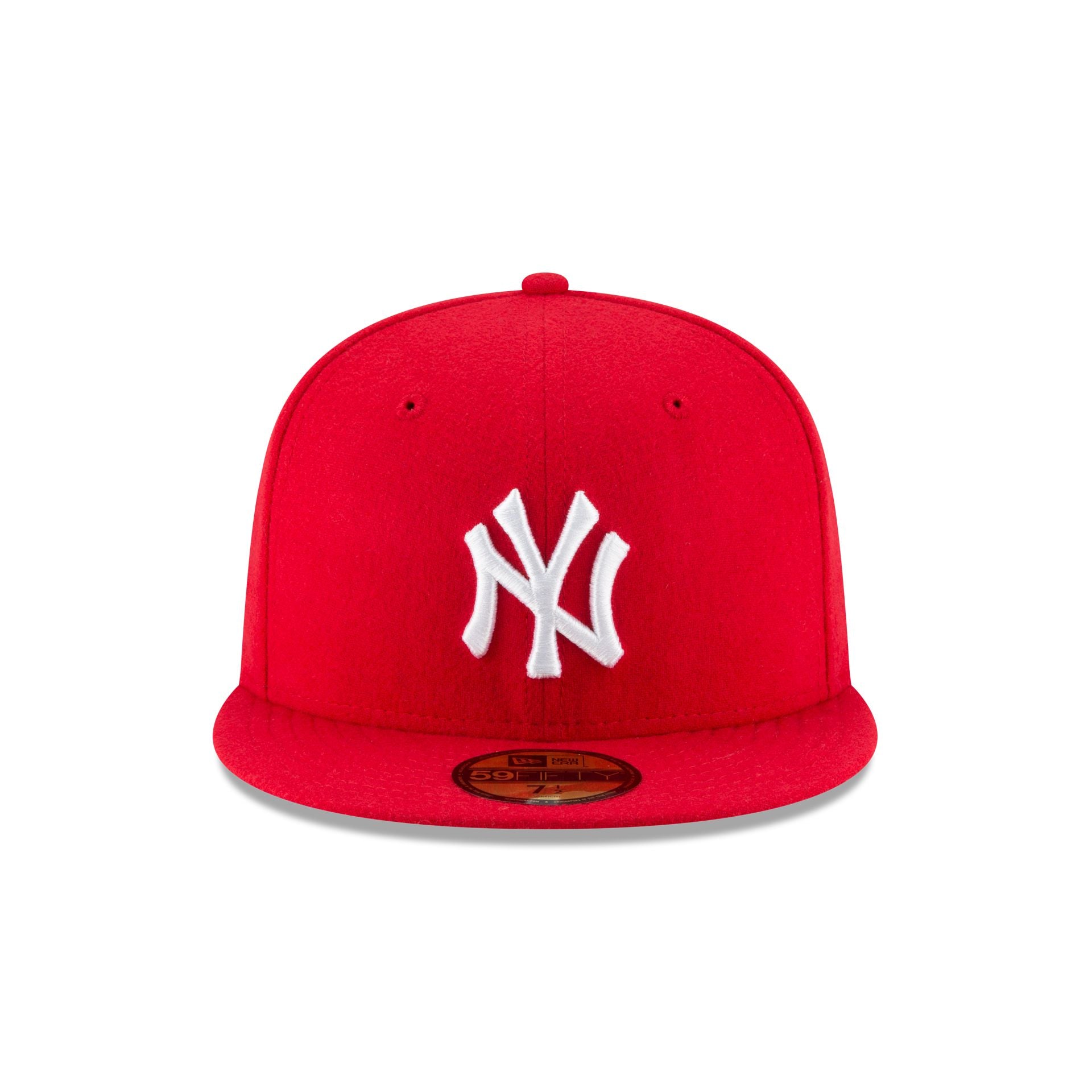 New York Yankees Scarlet Basic 59FIFTY Fitted Hat