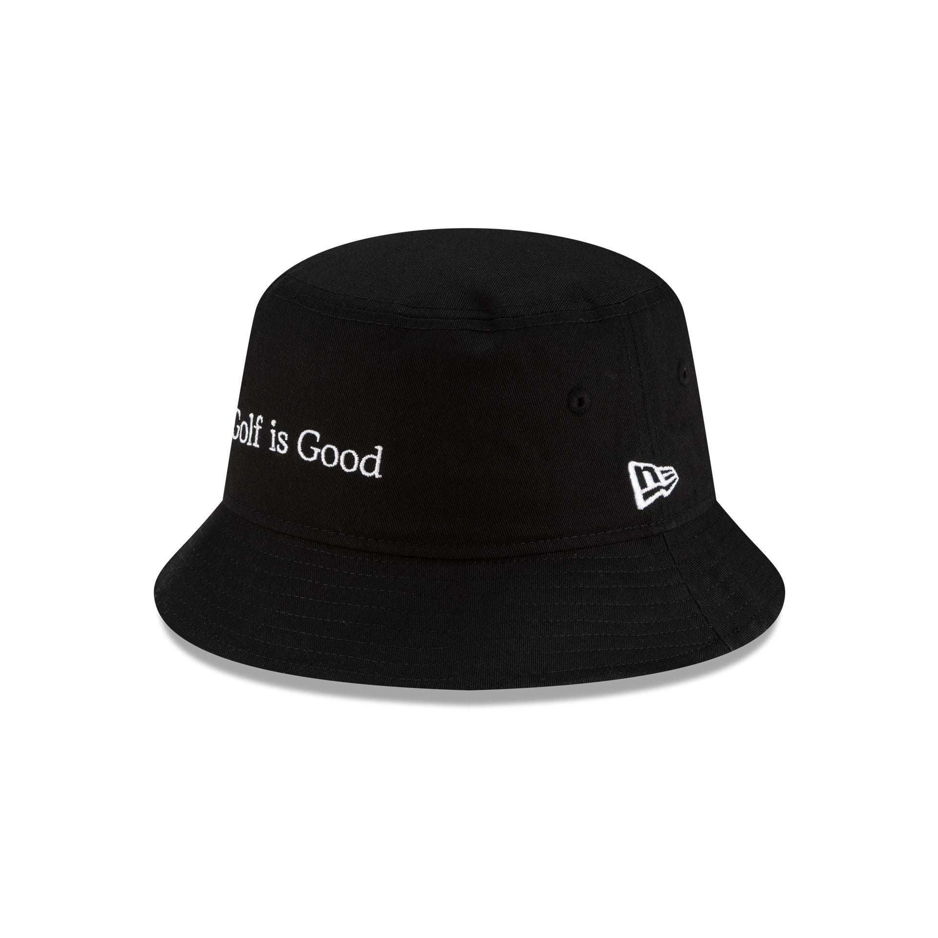 New Era Cap Golf is Good Black Bucket Hat - Nextgenmallstore