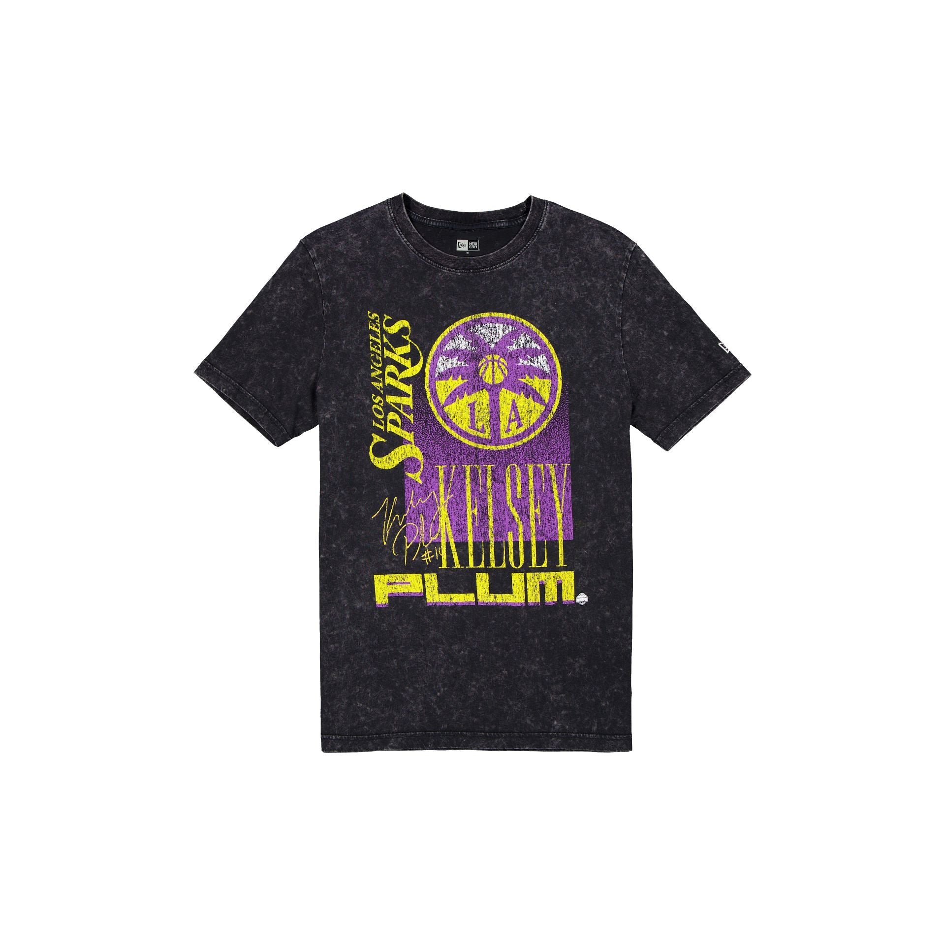 Los Angeles Sparks Kelsey Plum Washed T-Shirt - Nextgenmallstore