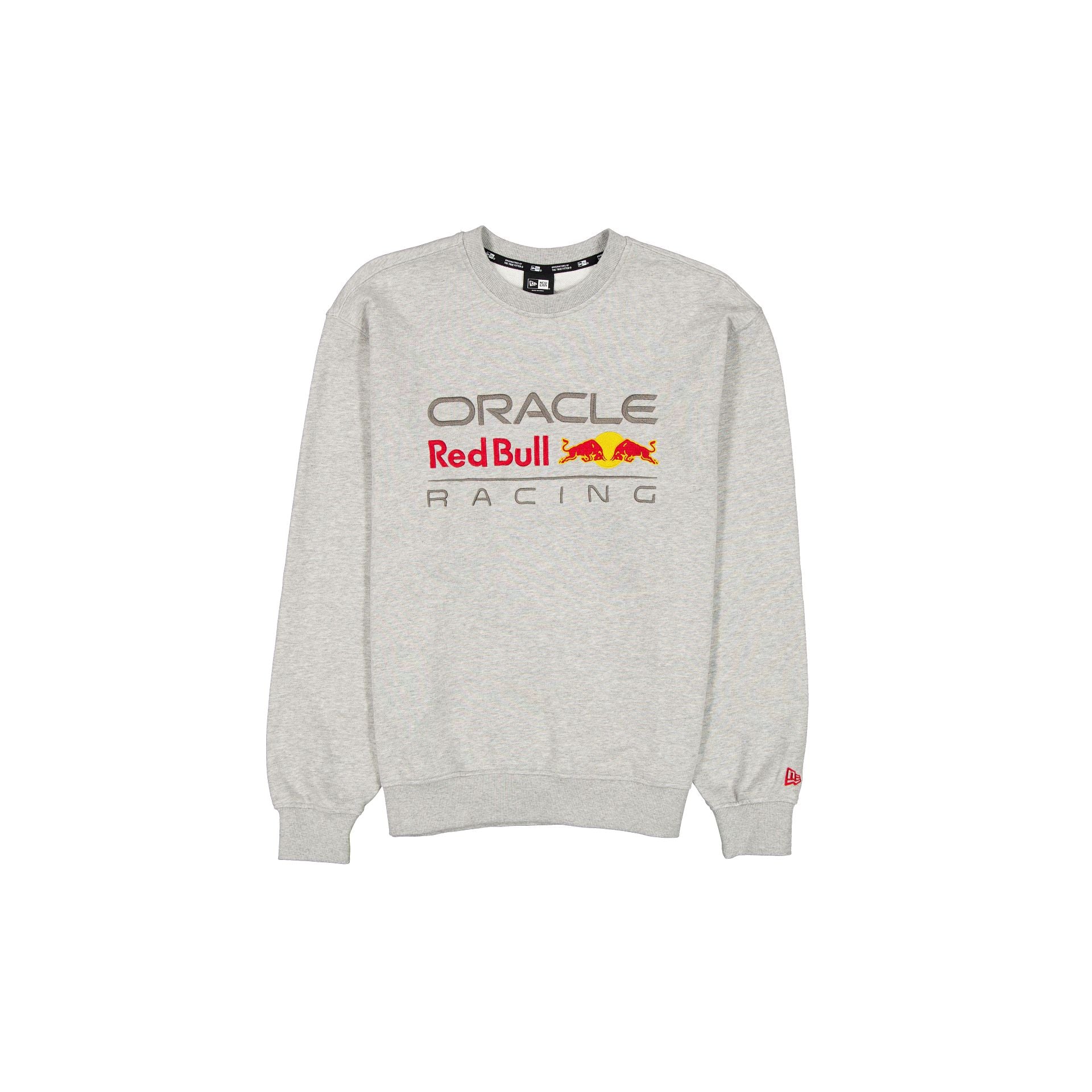 Oracle Red Bull Racing Basic Heather Gray Crewneck - Nextgenmallstore