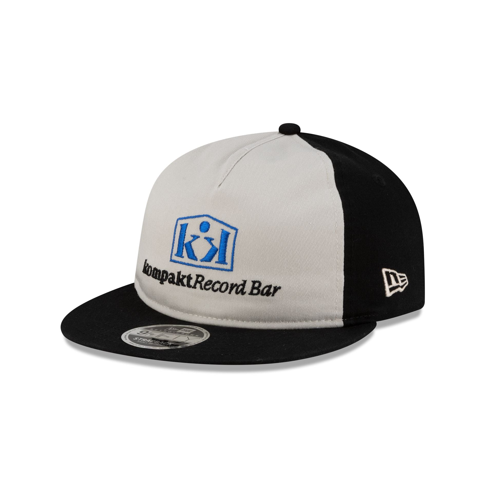 New Era Cap x Kompakt Record Bar Logo Retro Crown 9FIFTY Adjustable Hat - Nextgenmallstore