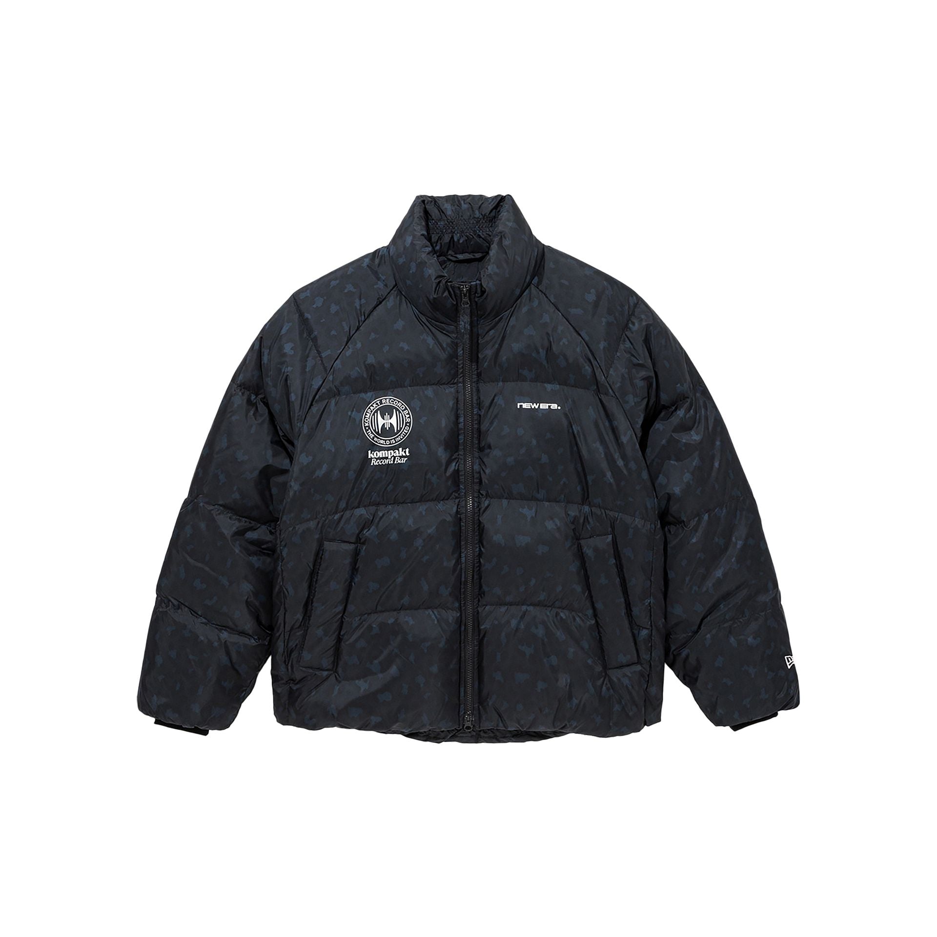 New Era Cap x Kompakt Record Bar Puffer Jacket - Nextgenmallstore