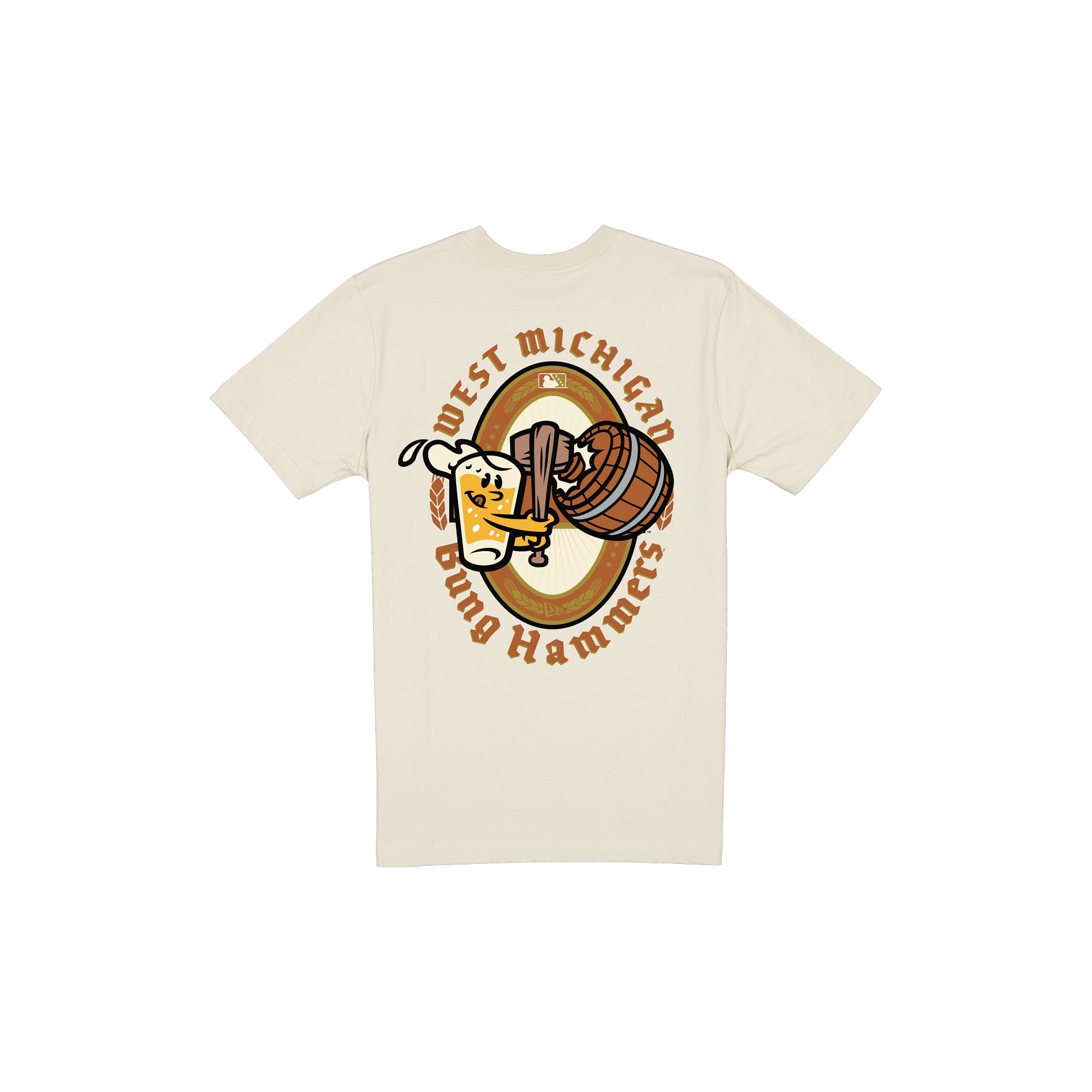 West Michigan Whitecaps Oktoberfest White T-Shirt