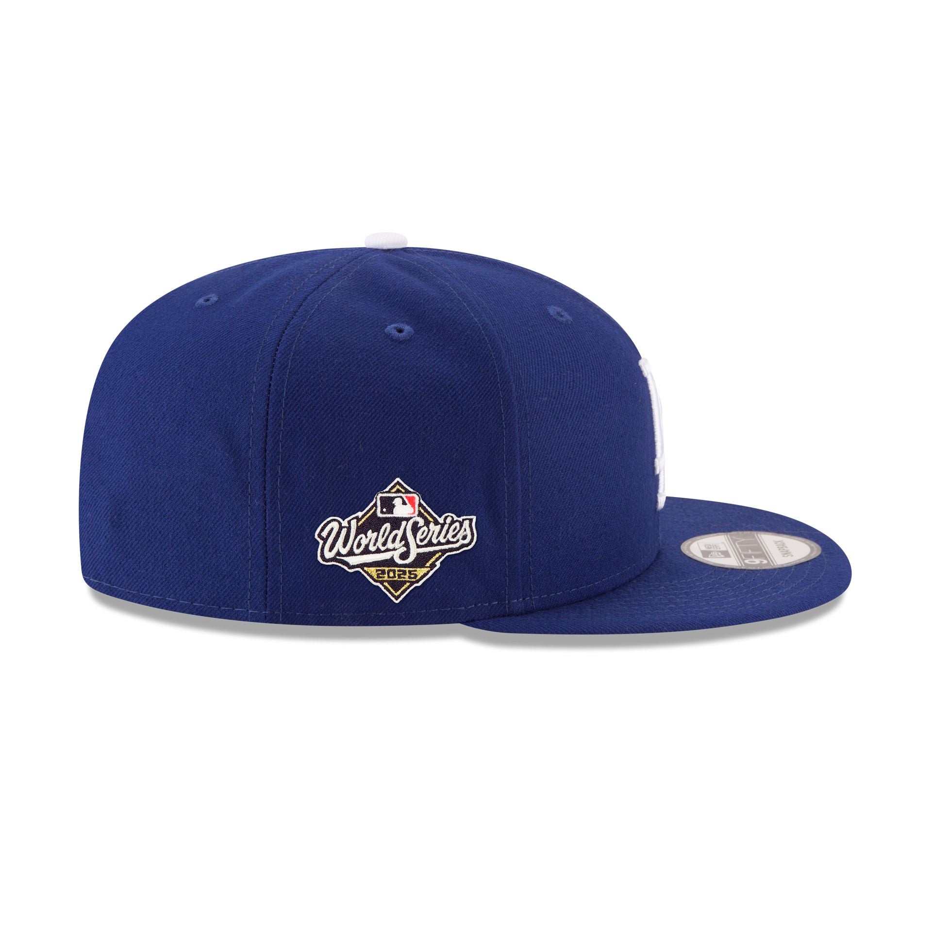 Los Angeles Dodgers 2025 World Series Side Patch 9FIFTY Snapback Hat