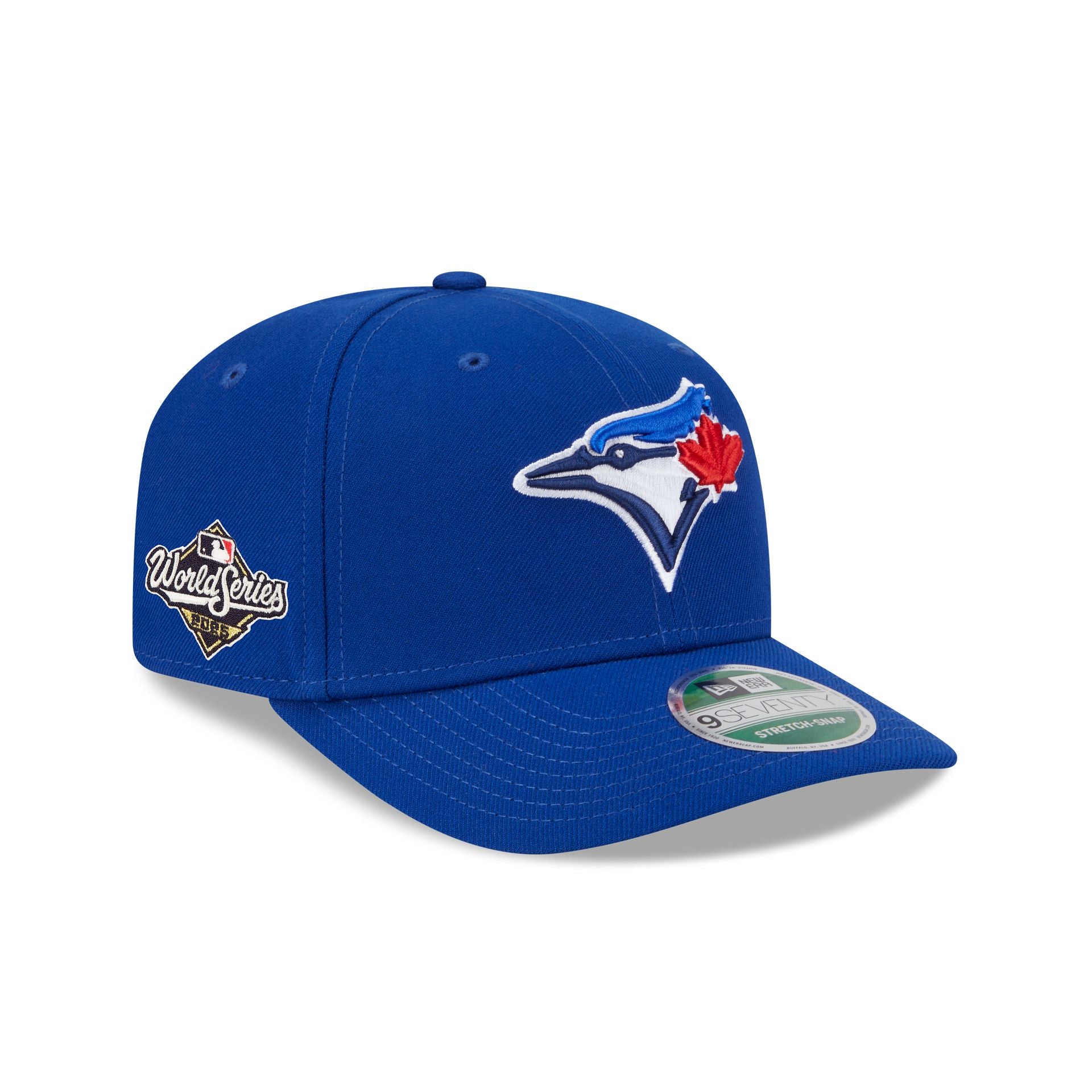 Toronto Blue Jays 2025 World Series Side Patch 9SEVENTY Stretch-Snap Hat - Nextgenmallstore