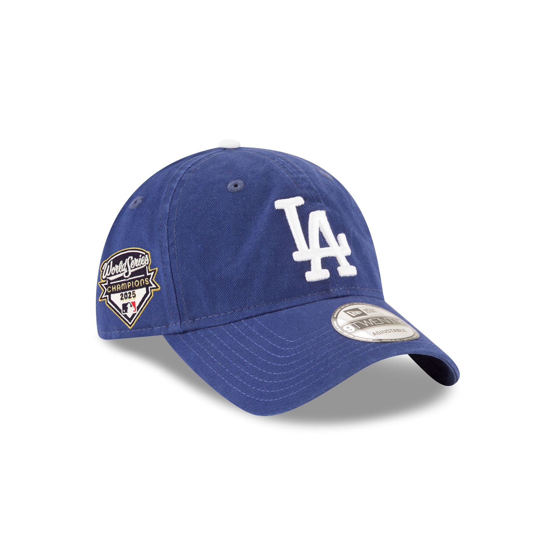 Los Angeles Dodgers 2025 World Series Champions Side Patch 9TWENTY Adjustable Hat - Nextgenmallstore