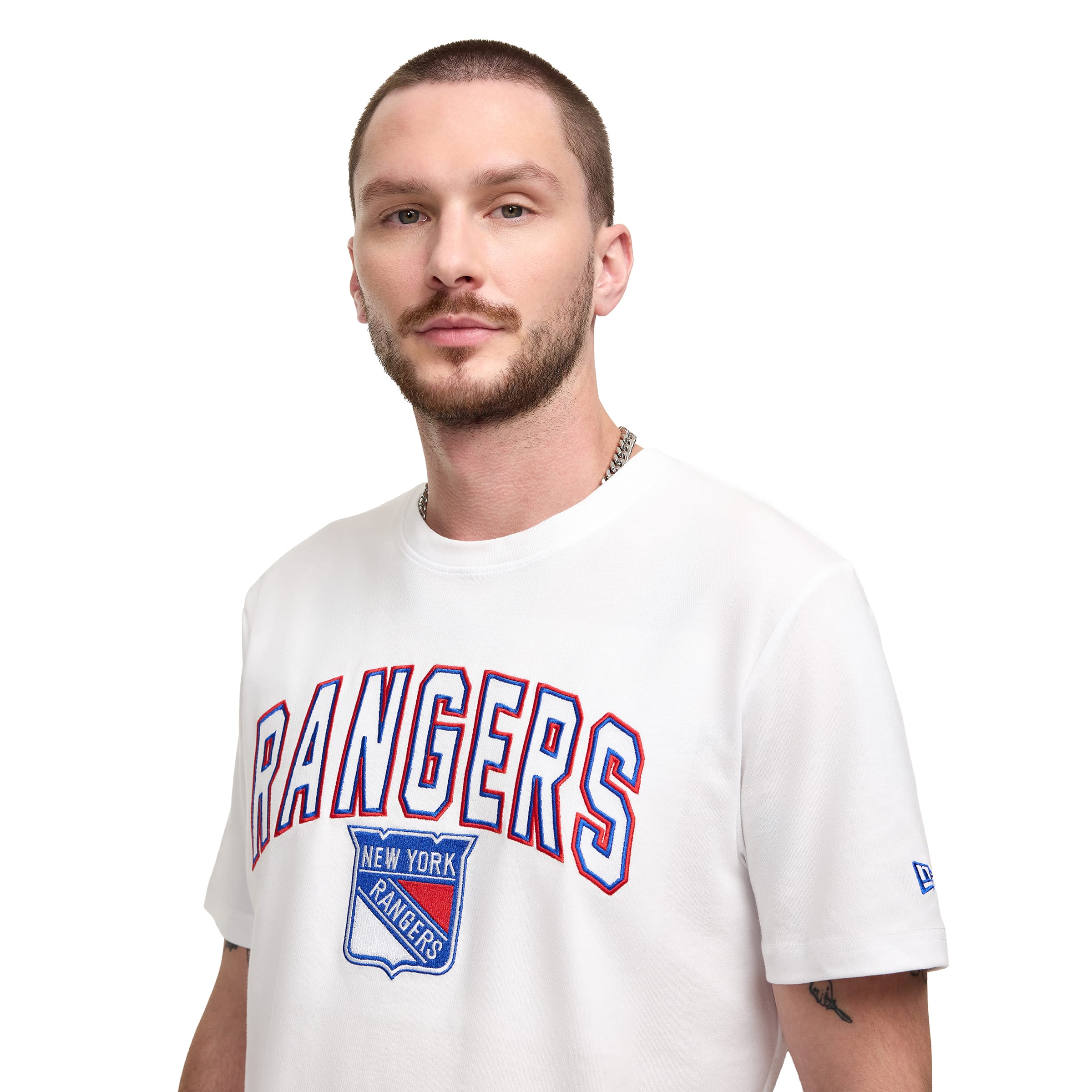 New York Rangers Throwback White T-Shirt - Nextgenmallstore