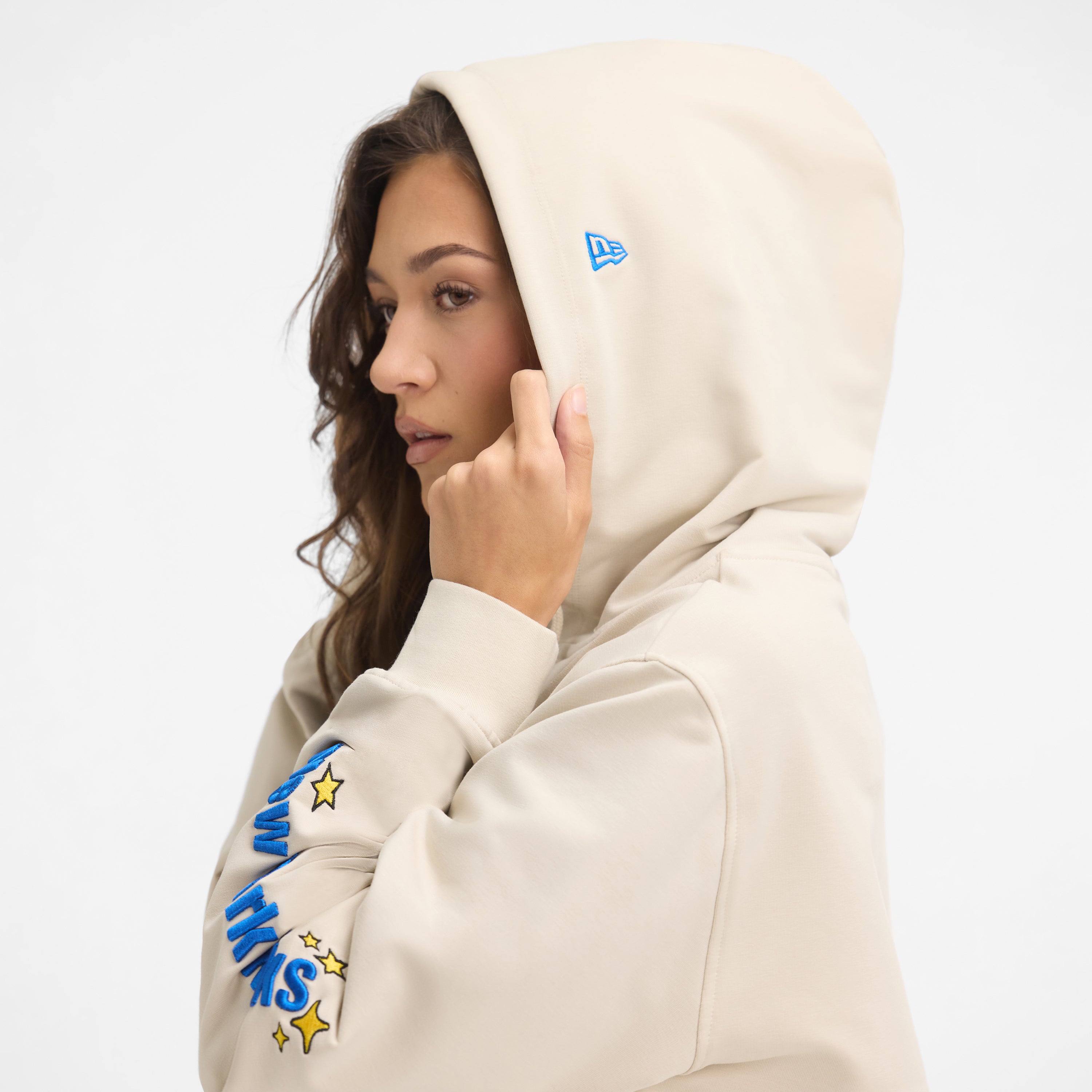 New York Yankees Stone Logo Select Full-Zip Hoodie