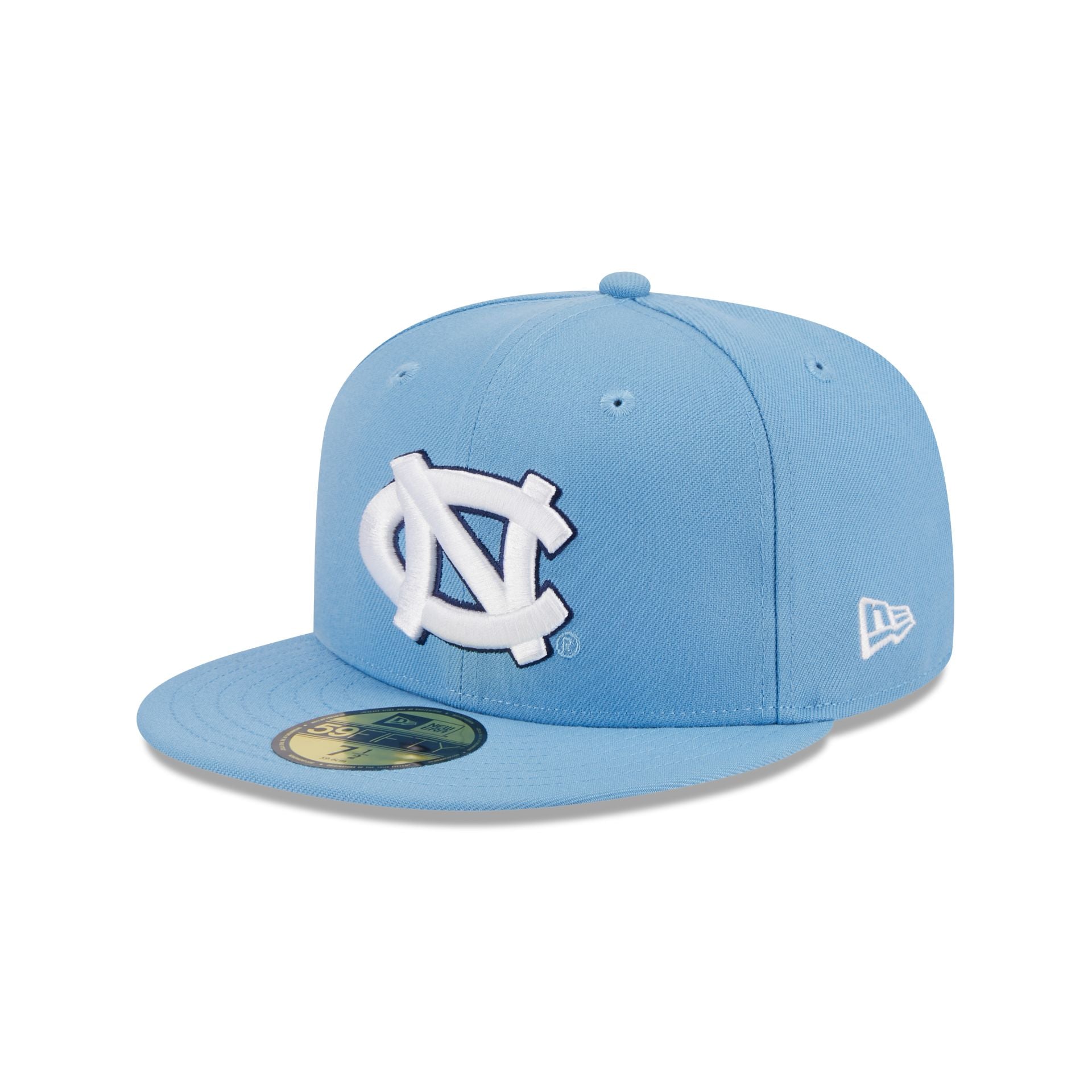 North Carolina Tar Heels Blue 59FIFTY Fitted Hat - Nextgenmallstore