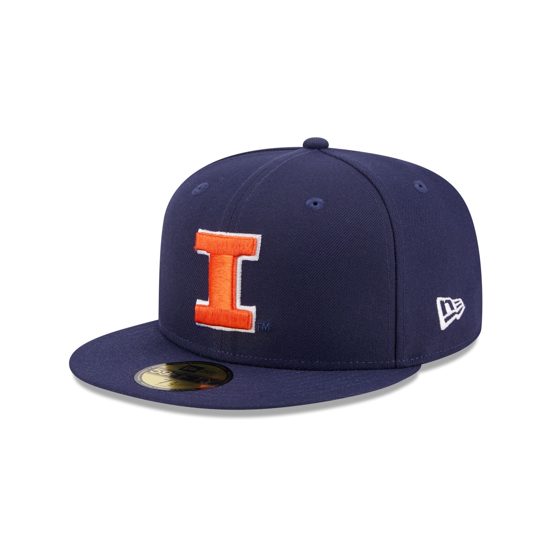 Illinois Fighting Illini Go-To 59FIFTY Fitted Hat - Nextgenmallstore