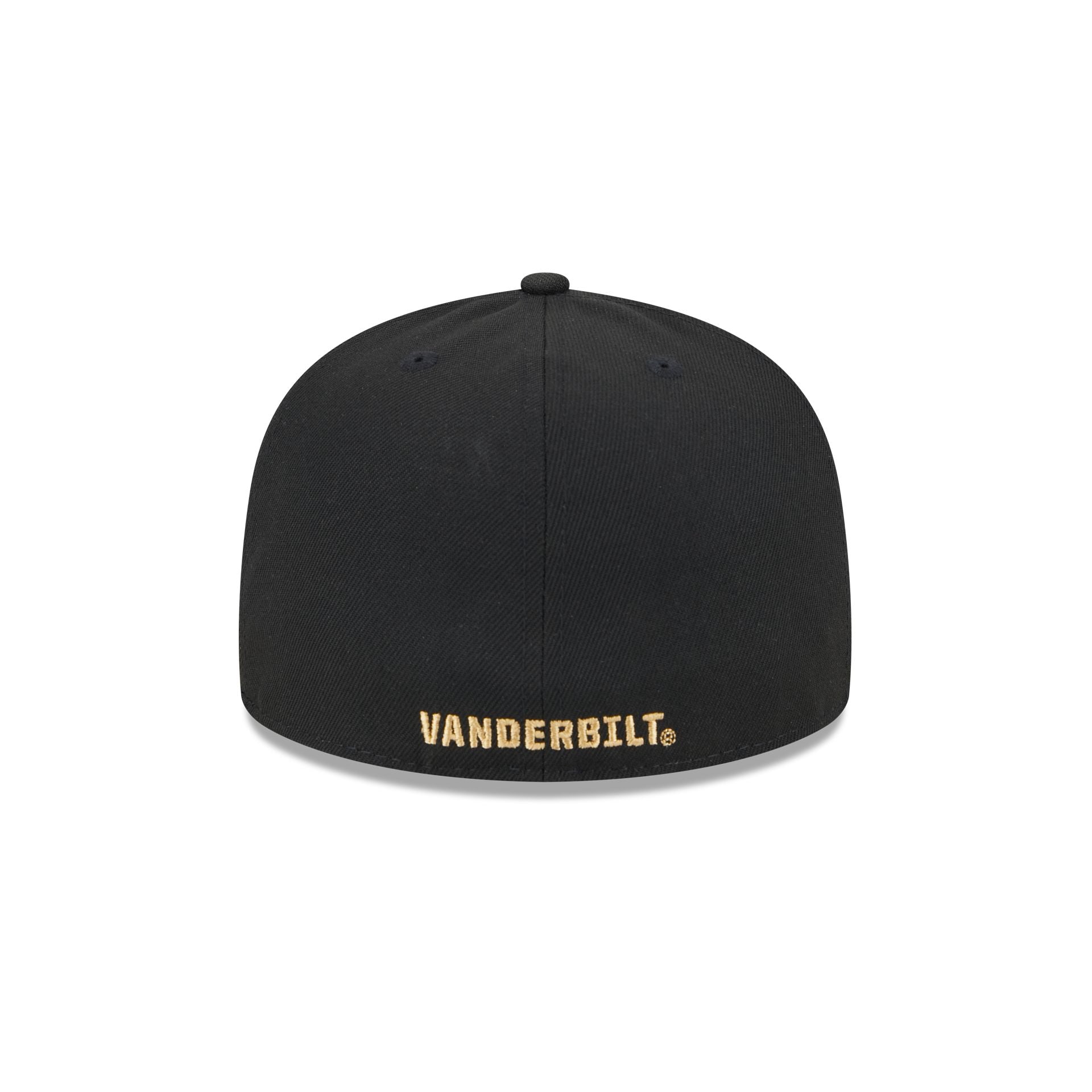 Vanderbilt Commodores Black 59FIFTY Fitted Hat