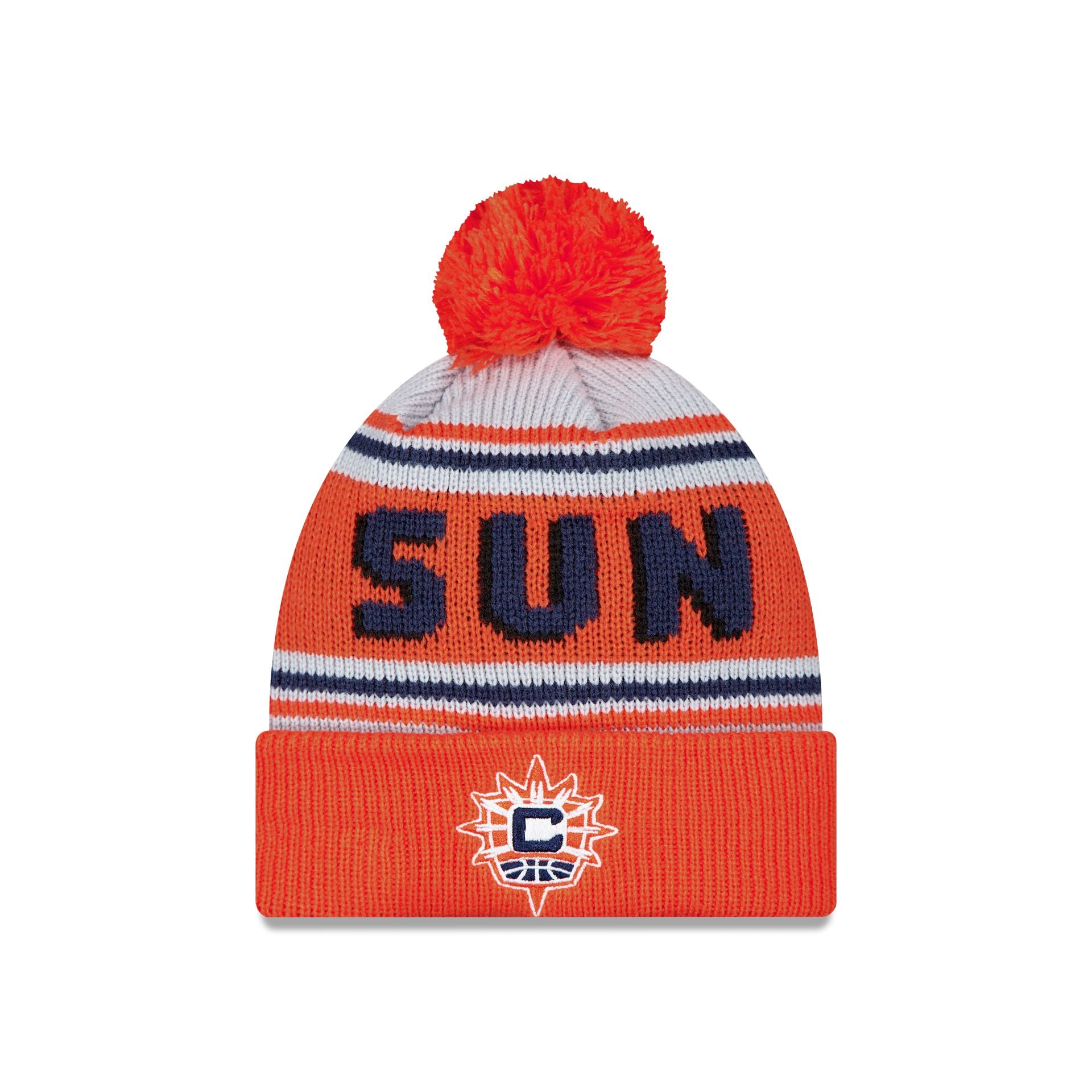 Connecticut Sun 2024 Team Pom Knit Hat - Nextgenmallstore