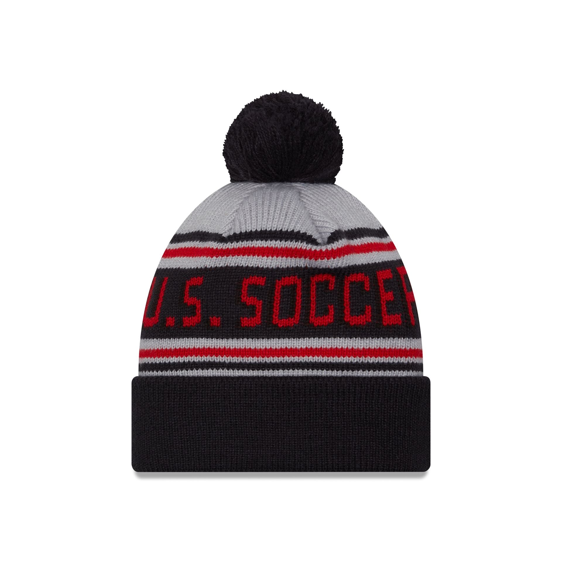 US Soccer Women's National Team Navy Pom Knit Hat