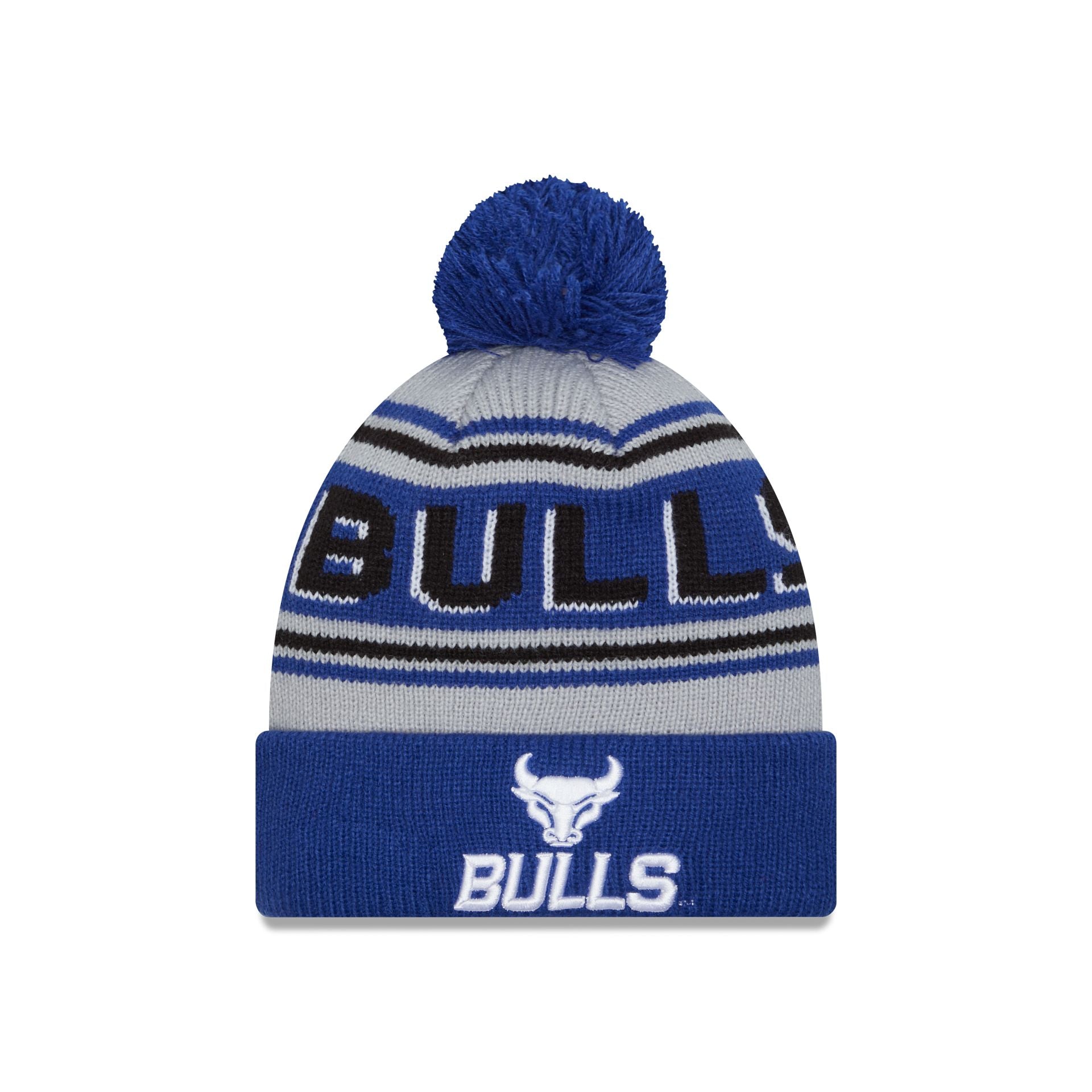 Buffalo Bulls Go-To Pom Knit Hat - Nextgenmallstore