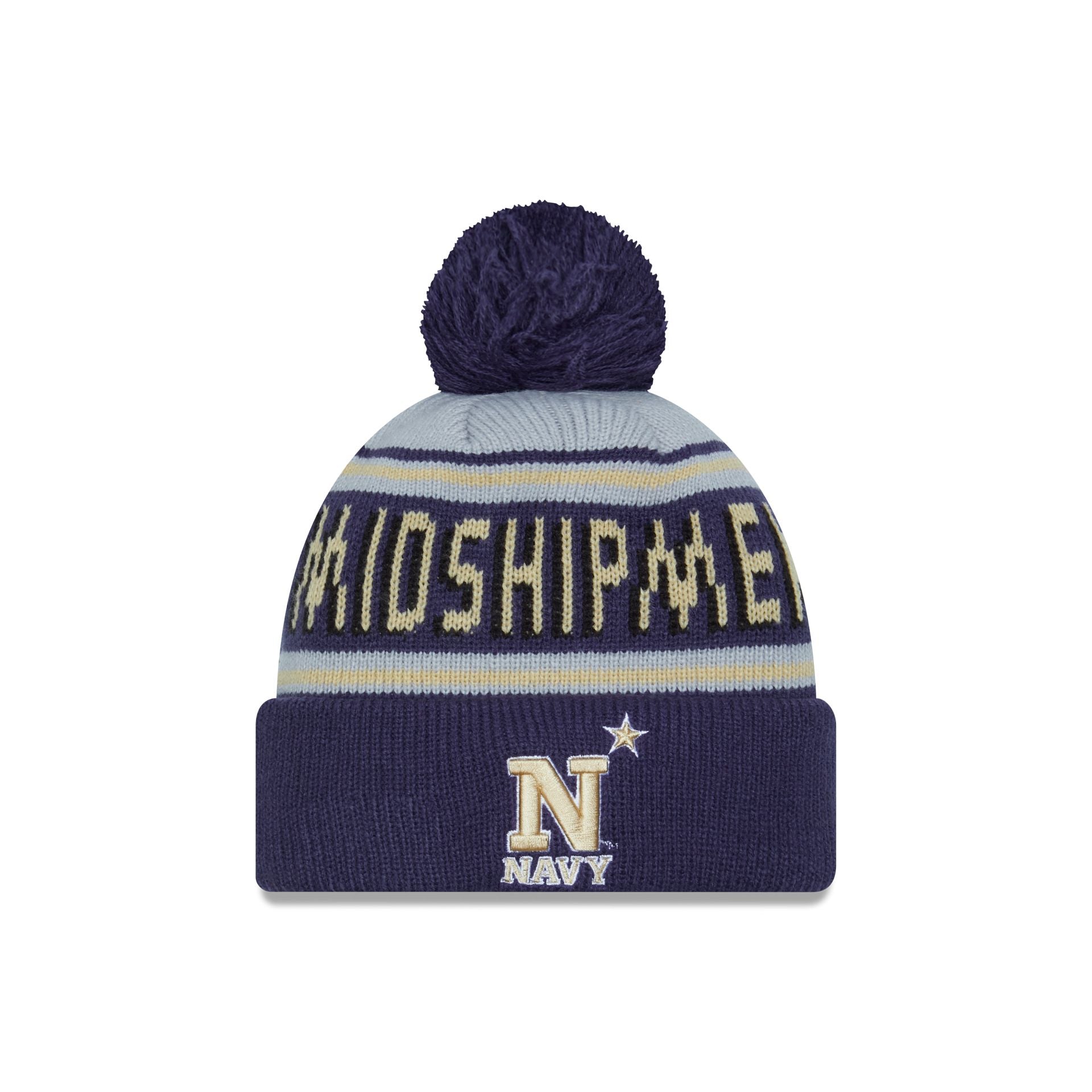 Navy Midshipmen Go-To Pom Knit Hat - Nextgenmallstore
