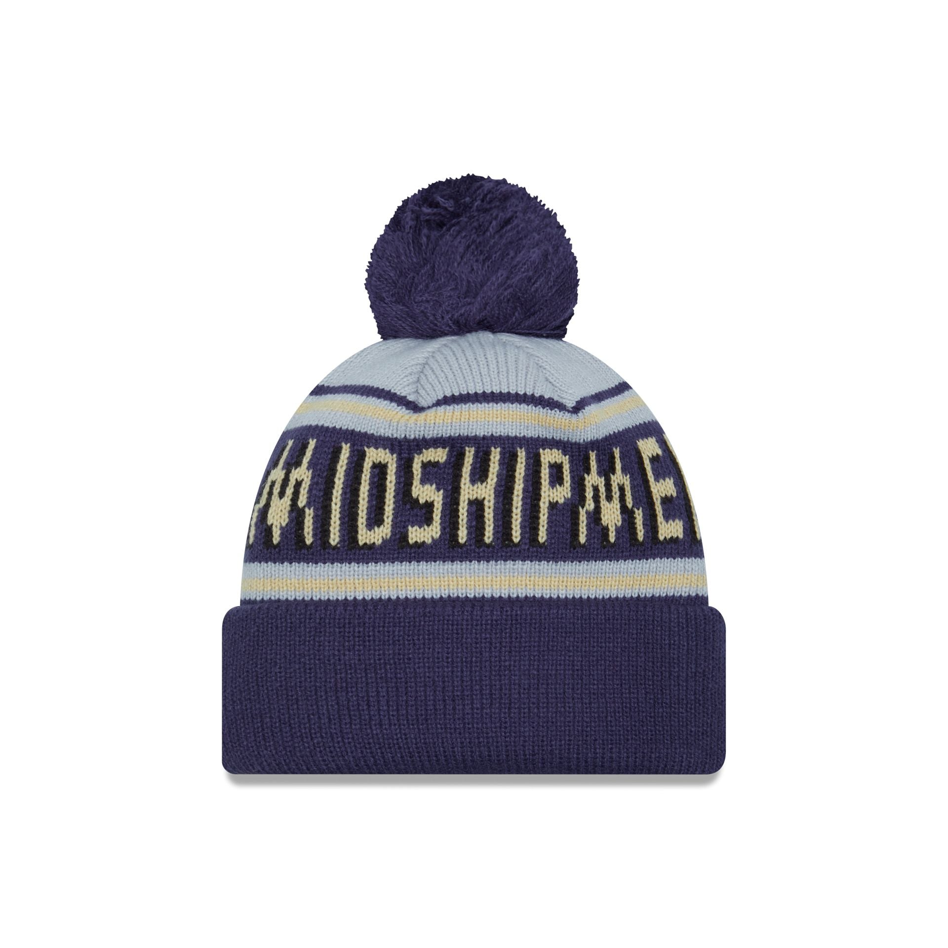 Navy Midshipmen Go-To Pom Knit Hat