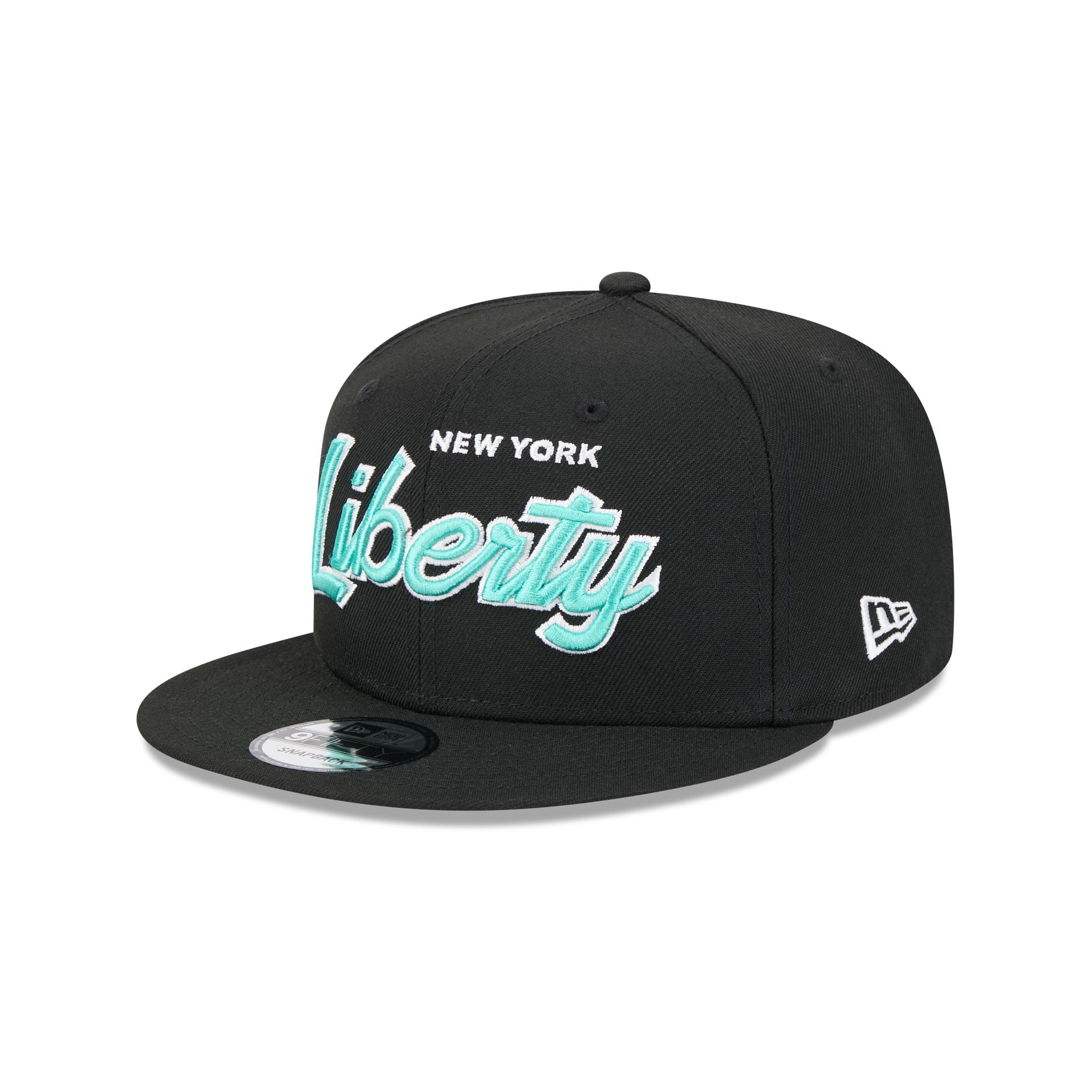 New York Liberty Script 9FIFTY Snapback Hat - Nextgenmallstore