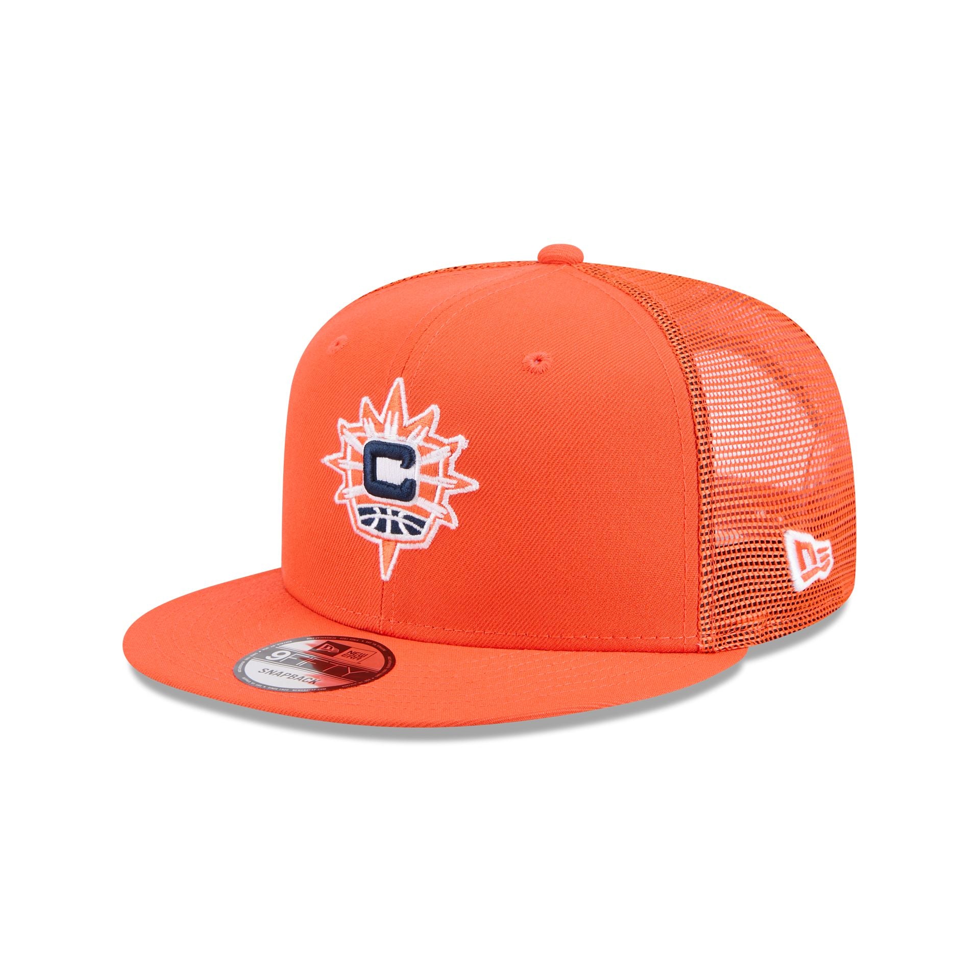 Connecticut Sun Orange 9FIFTY Trucker Hat - Nextgenmallstore