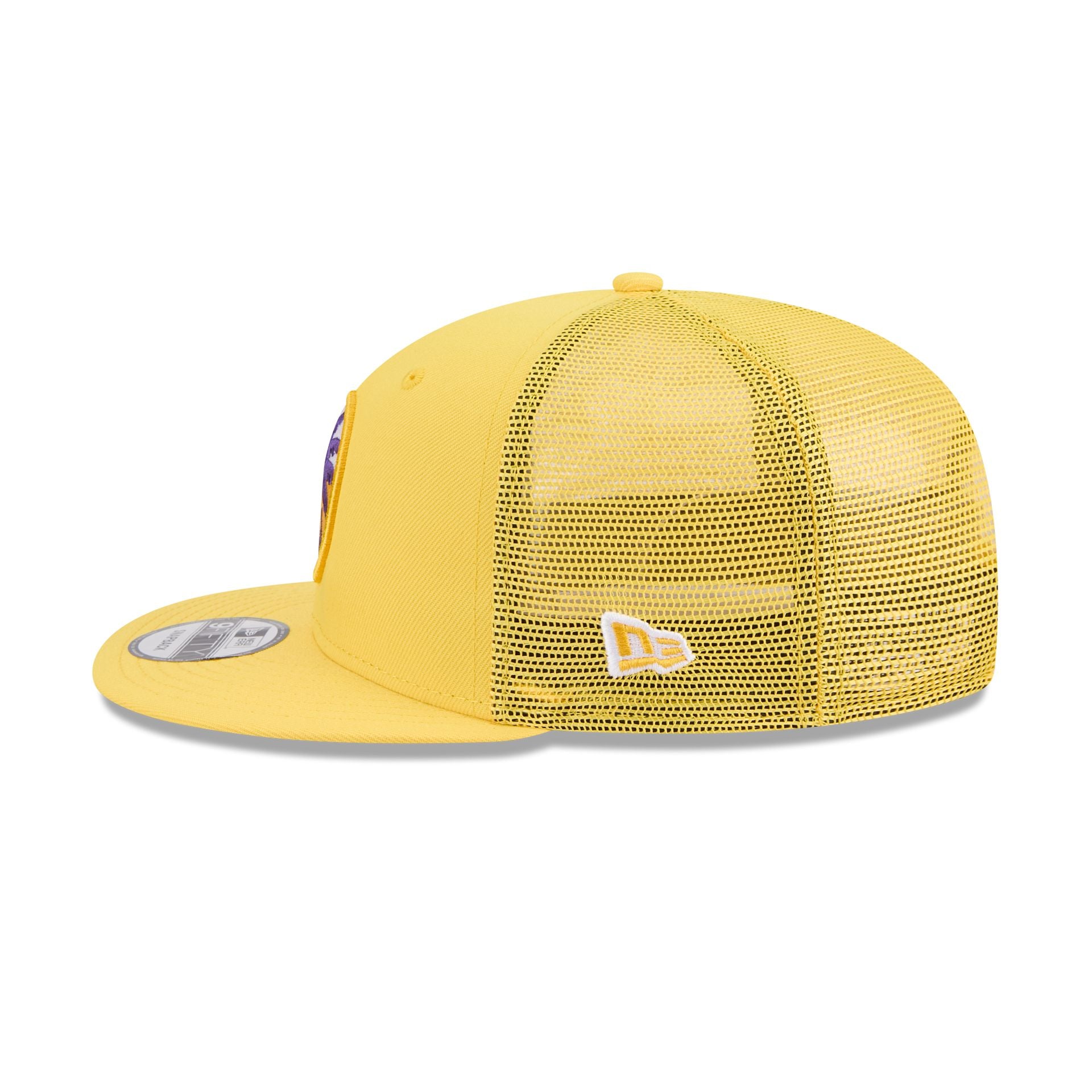 Los Angeles Sparks Yellow 9FIFTY Trucker Hat