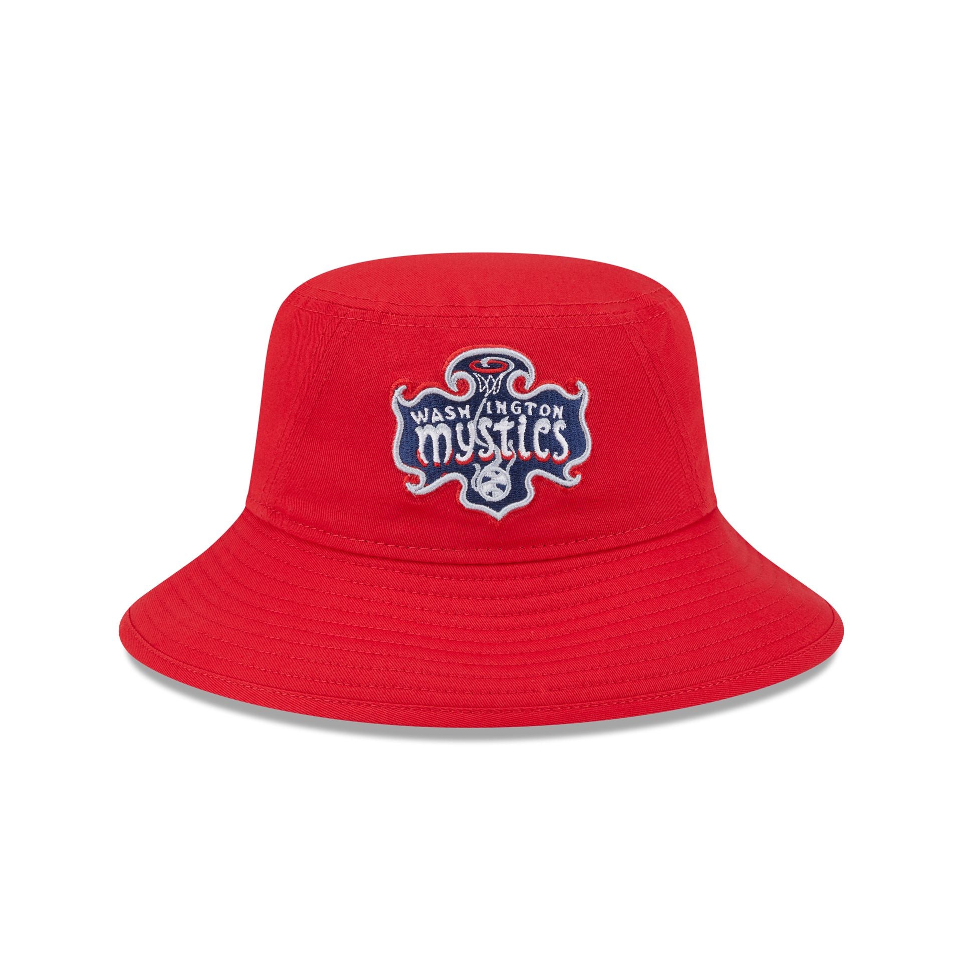 Washington Mystics Red Bucket Hat Hat