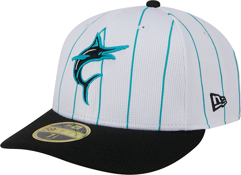 Miami Marlins 2025 Batting Practice Low Profile 59FIFTY Fitted