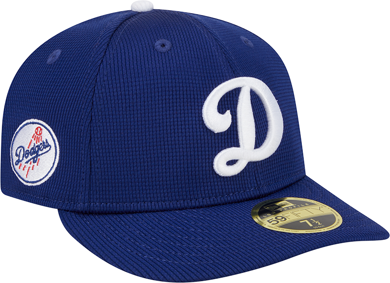 Los Angeles Dodgers 2025 Batting Practice Low Profile 59FIFTY Fitted