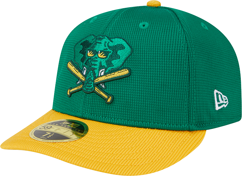 Athletics 2025 Batting Practice Low Profile 59FIFTY Fitted