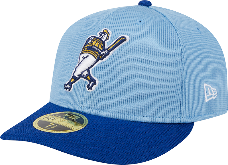 Milwaukee Brewers 2025 Batting Practice Low Profile 59FIFTY Fitted