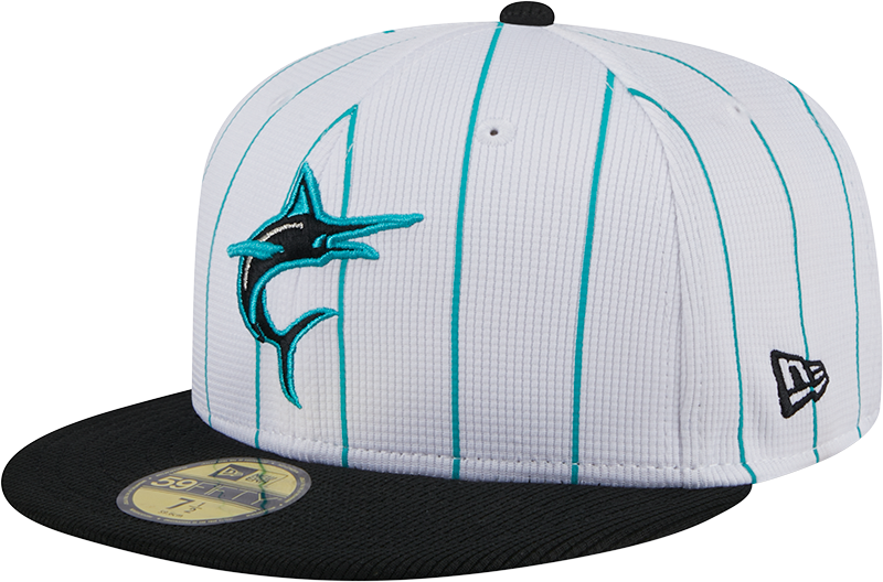 Miami Marlins 2025 Batting Practice 59FIFTY Fitted