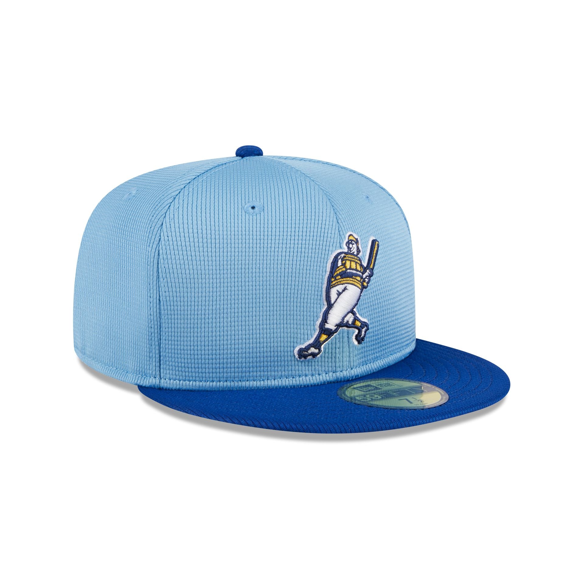 Milwaukee Brewers 2025 Batting Practice 59FIFTY Fitted