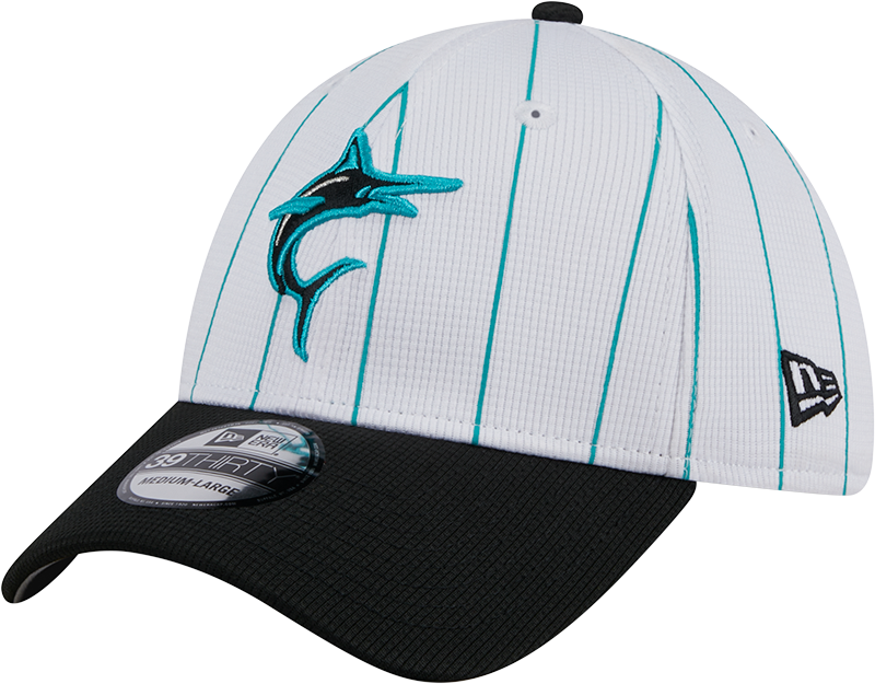 Miami Marlins 2025 Batting Practice 39THIRTY Stretch Fit