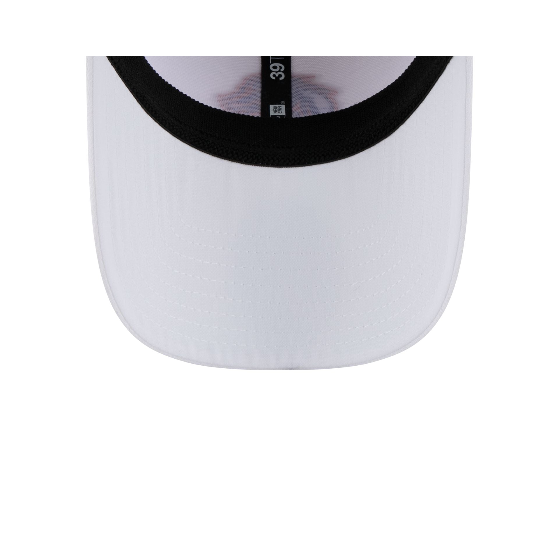 Boise State Broncos Optic White 39THIRTY Stretch Fit Hat