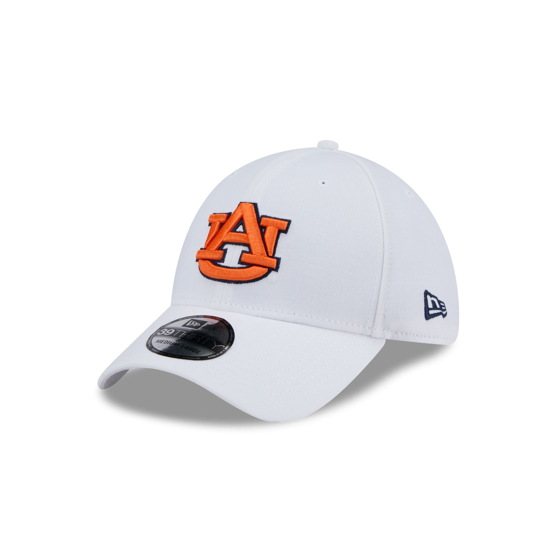 Auburn Tigers Chrome 39THIRTY Stretch Fit Hat - Nextgenmallstore