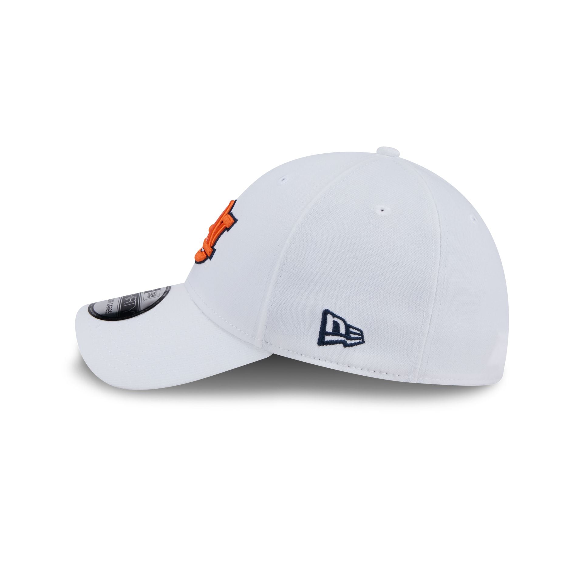 Auburn Tigers Chrome 39THIRTY Stretch Fit Hat