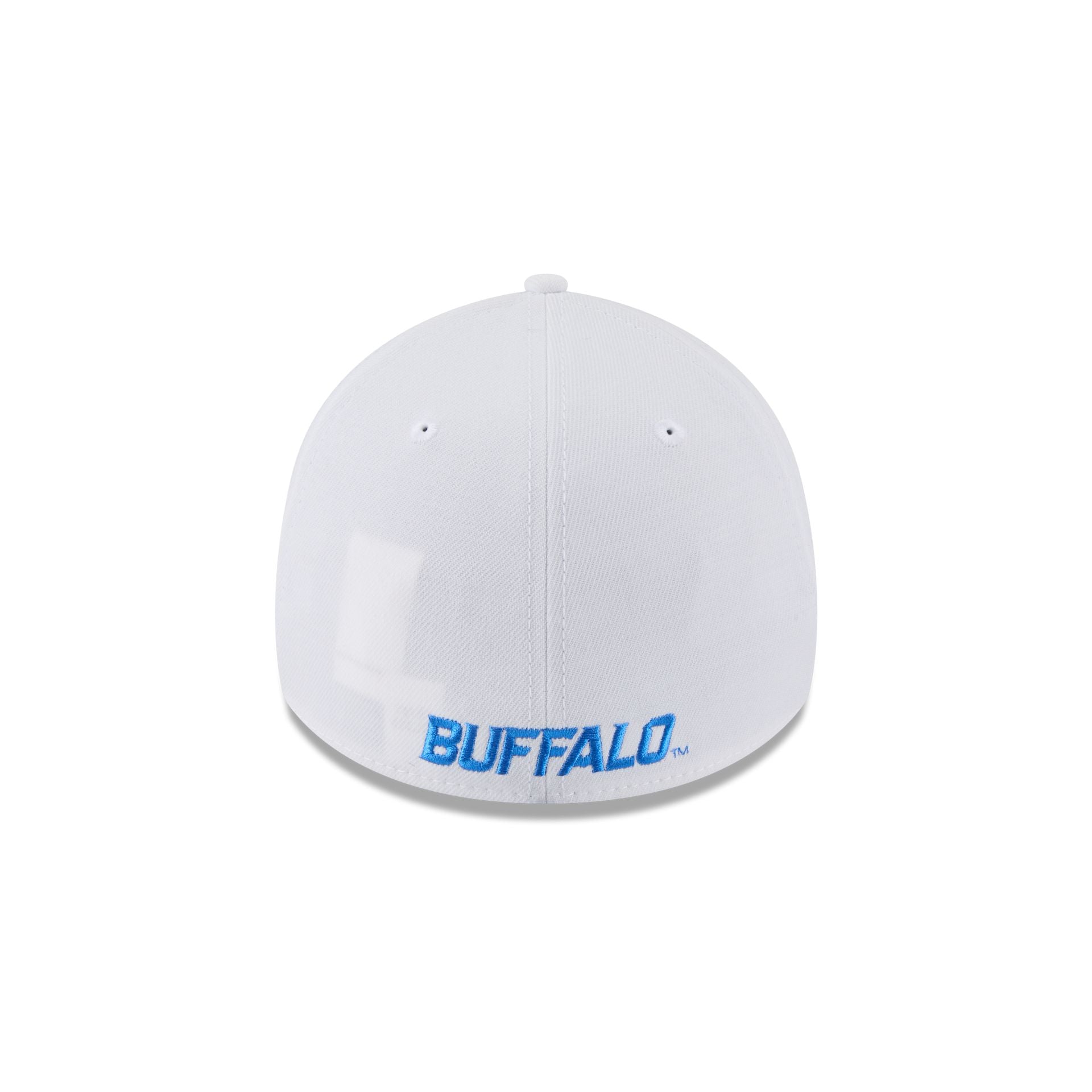 Buffalo Bulls Optic White 39THIRTY Stretch Fit Hat