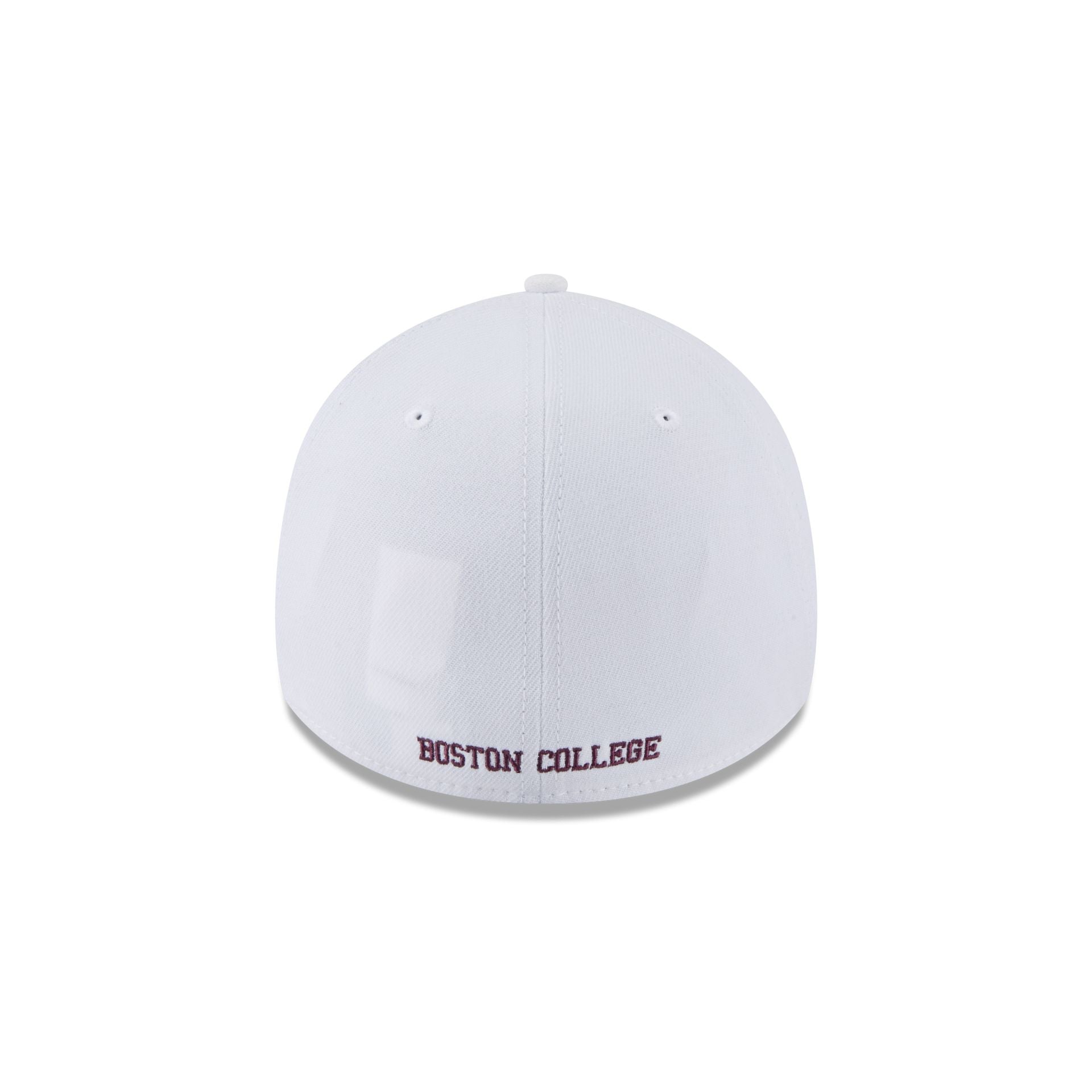 Boston College Eagles Optic White 39THIRTY Stretch Fit Hat