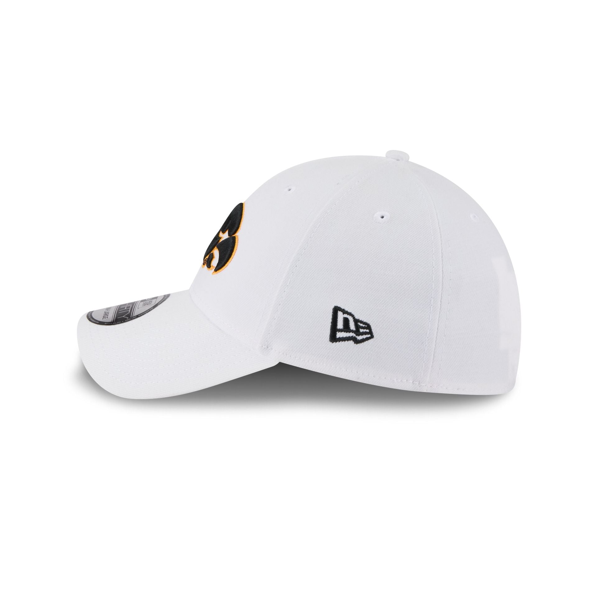 Iowa Hawkeyes Optic White 39THIRTY Stretch Fit Hat