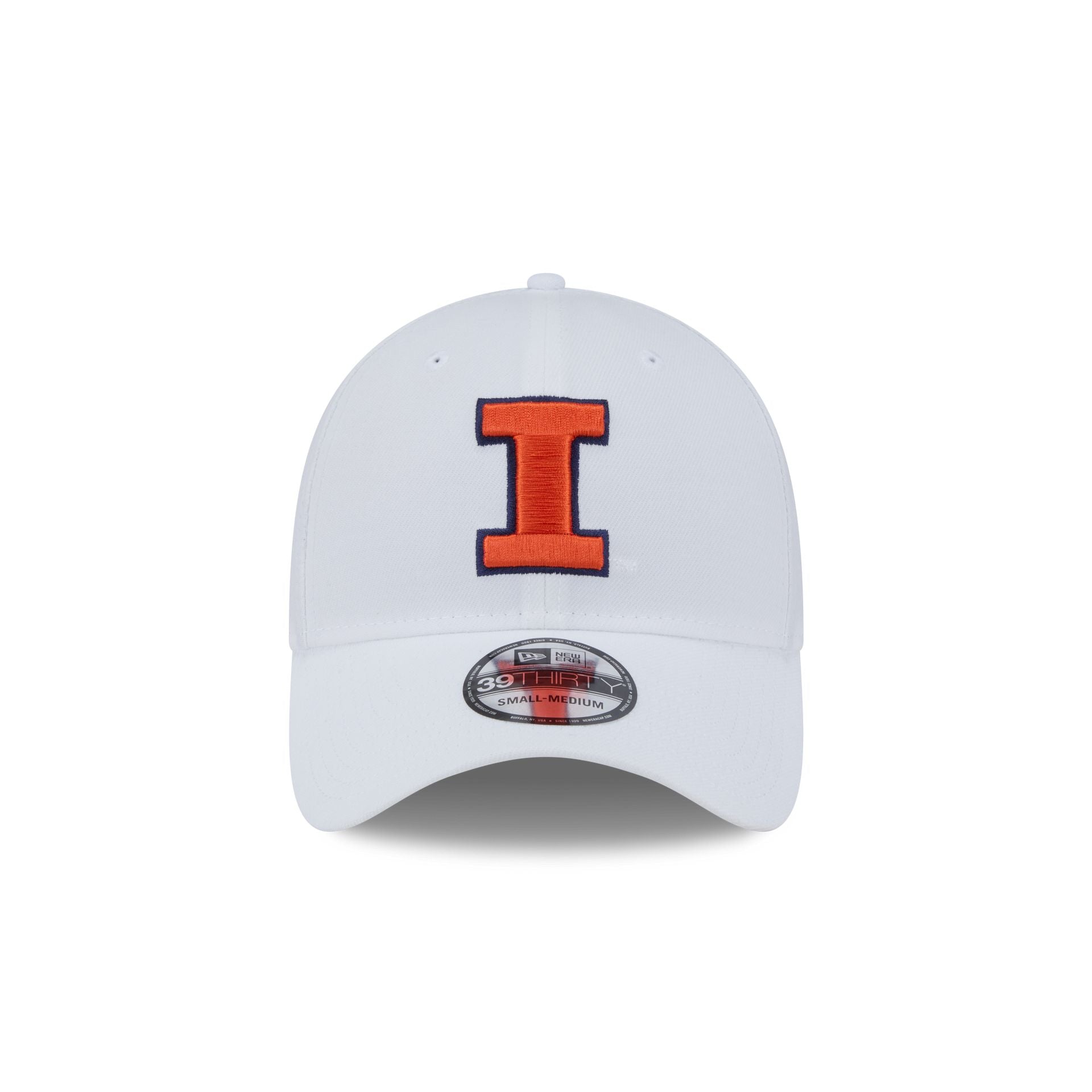 Illinois Fighting Illini Optic White 39THIRTY Stretch Fit Hat