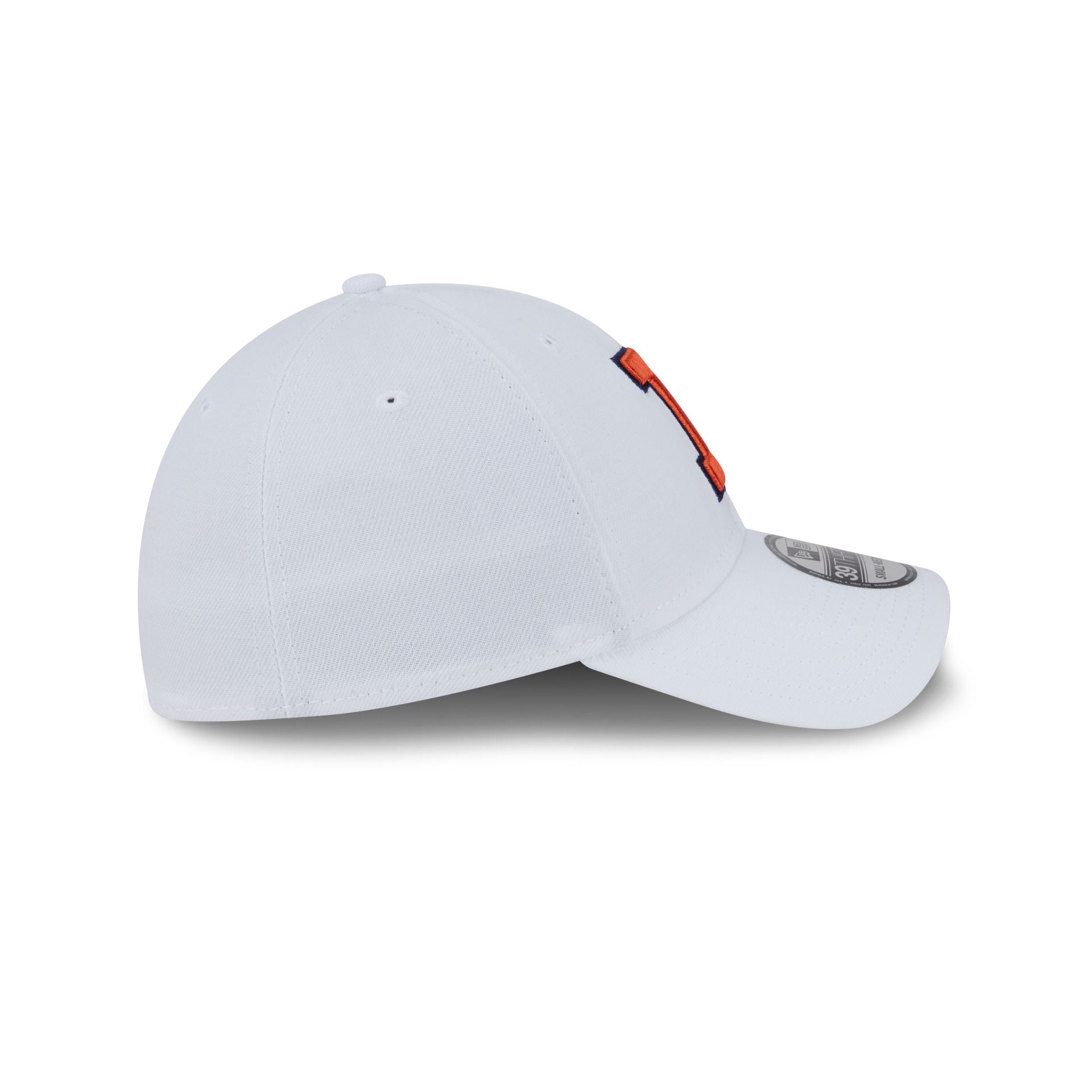 Illinois Fighting Illini Optic White 39THIRTY Stretch Fit Hat