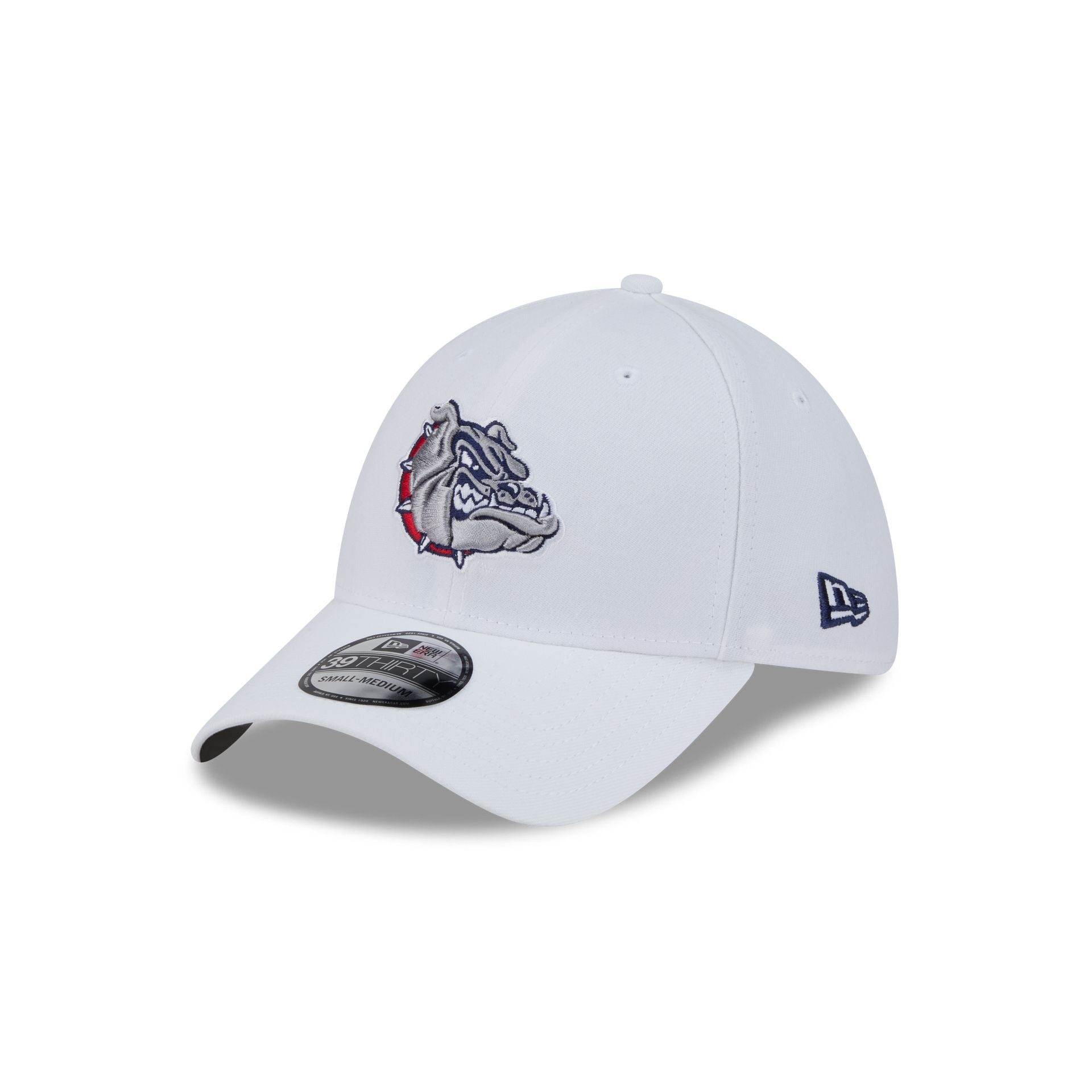Gonzaga Bulldogs Optic White 39THIRTY Stretch Fit Hat - Nextgenmallstore