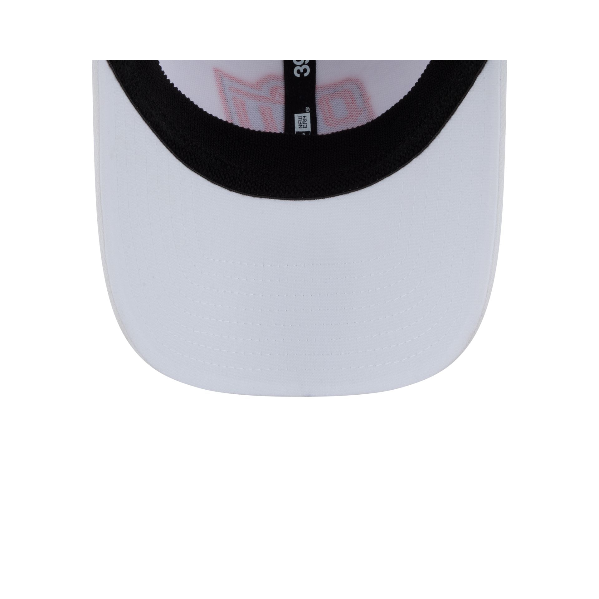 Oklahoma State Cowboys Optic White 39THIRTY Stretch Fit Hat