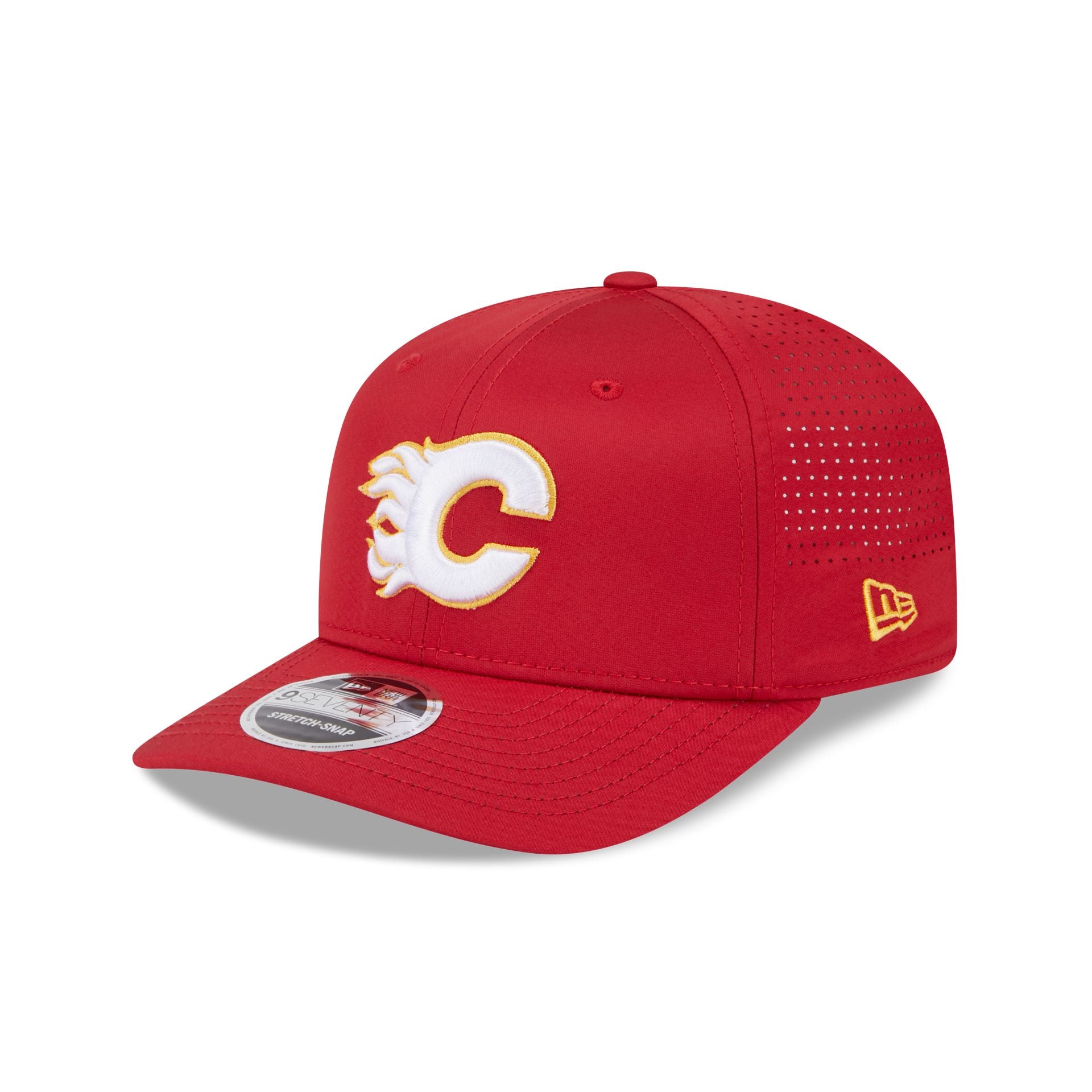Calgary Flames Perform 9SEVENTY Stretch-Snap Hat - Nextgenmallstore