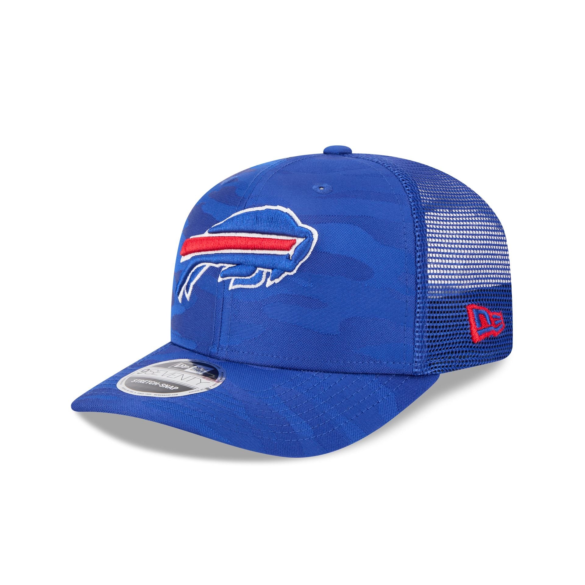 Buffalo Bills Camo 9SEVENTY Trucker Stretch-Snap Hat - Nextgenmallstore