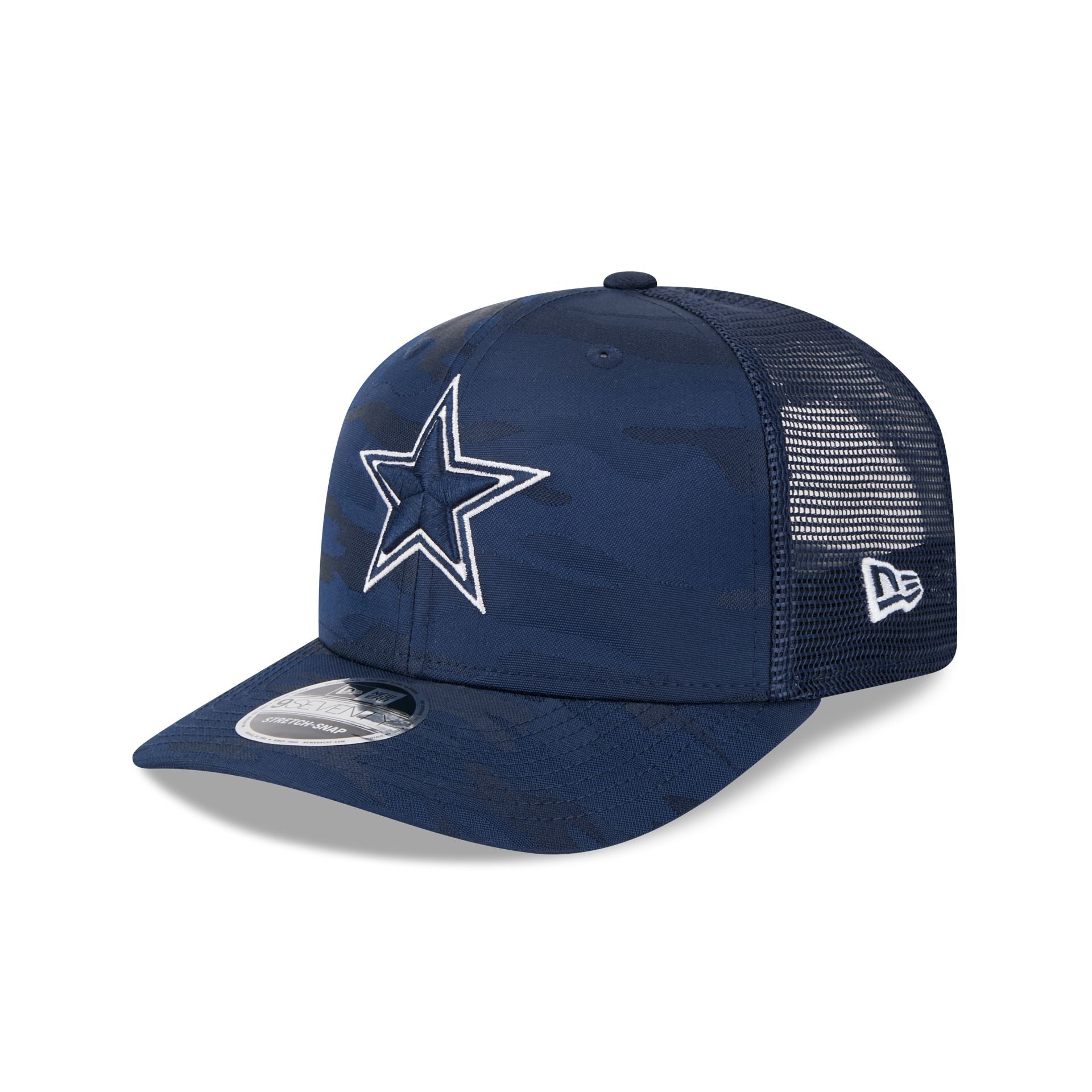 Dallas Cowboys Camo 9SEVENTY Trucker Stretch-Snap Hat - Nextgenmallstore