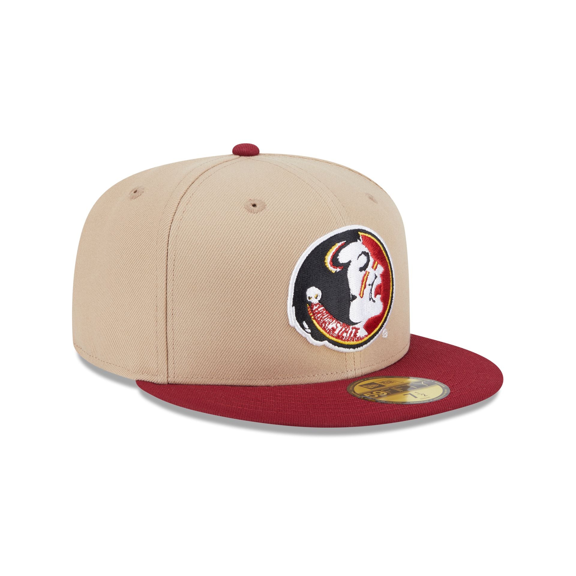 Florida State Seminoles Camel College Vault 59FIFTY Fitted Hat