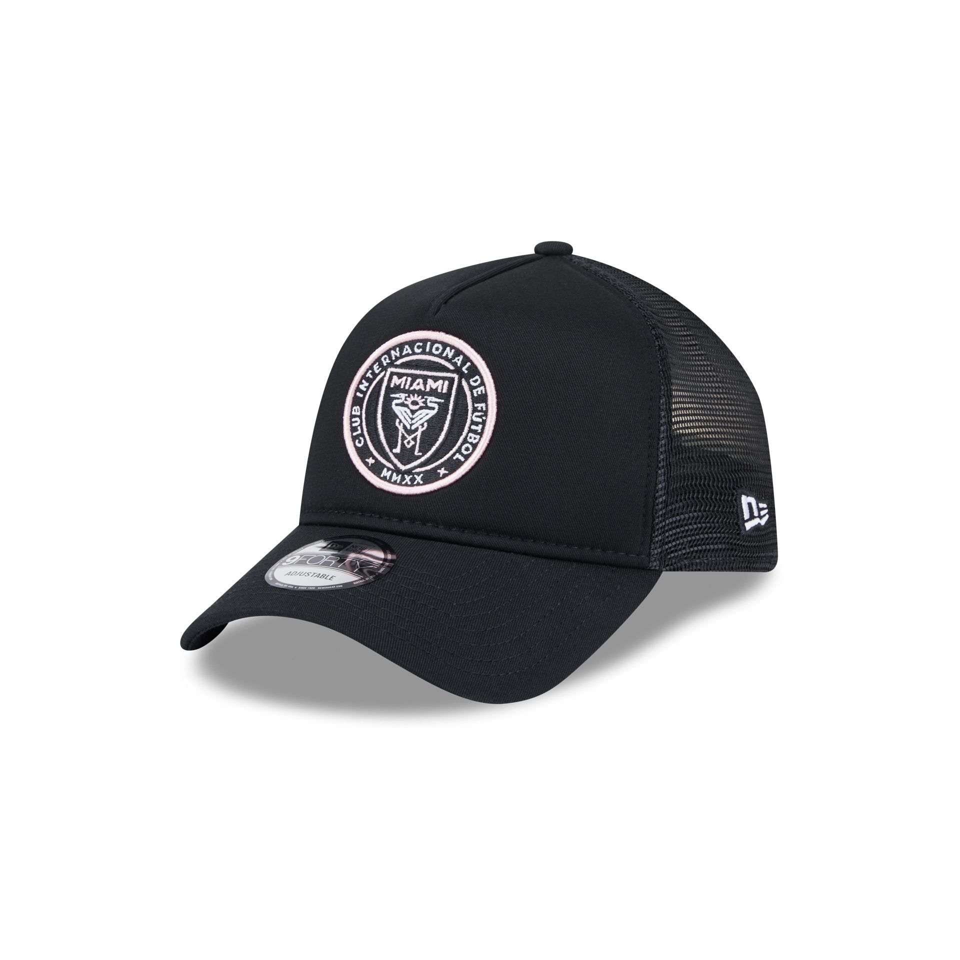 Inter Miami Team 9FORTY A-Frame Snapback Hat - Nextgenmallstore