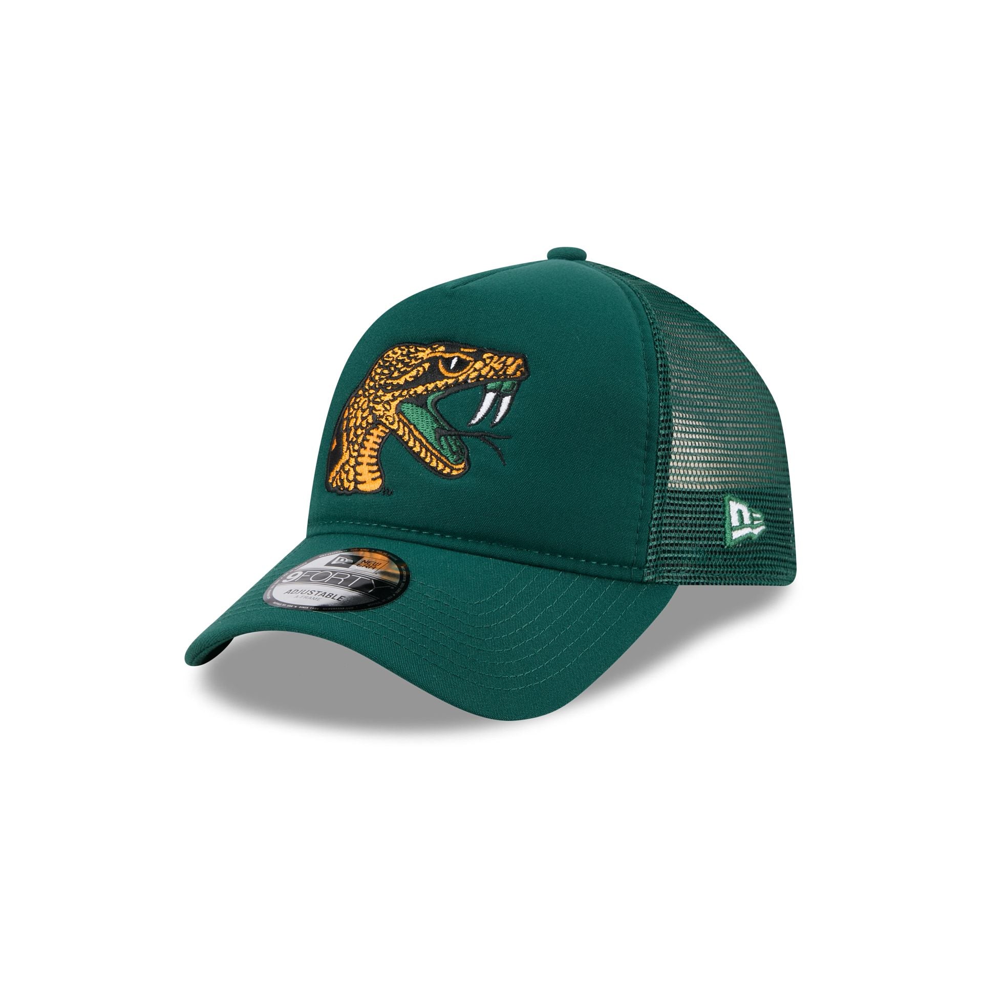 FAMU Rattlers Go-To 9FORTY A-Frame Trucker Hat - Nextgenmallstore
