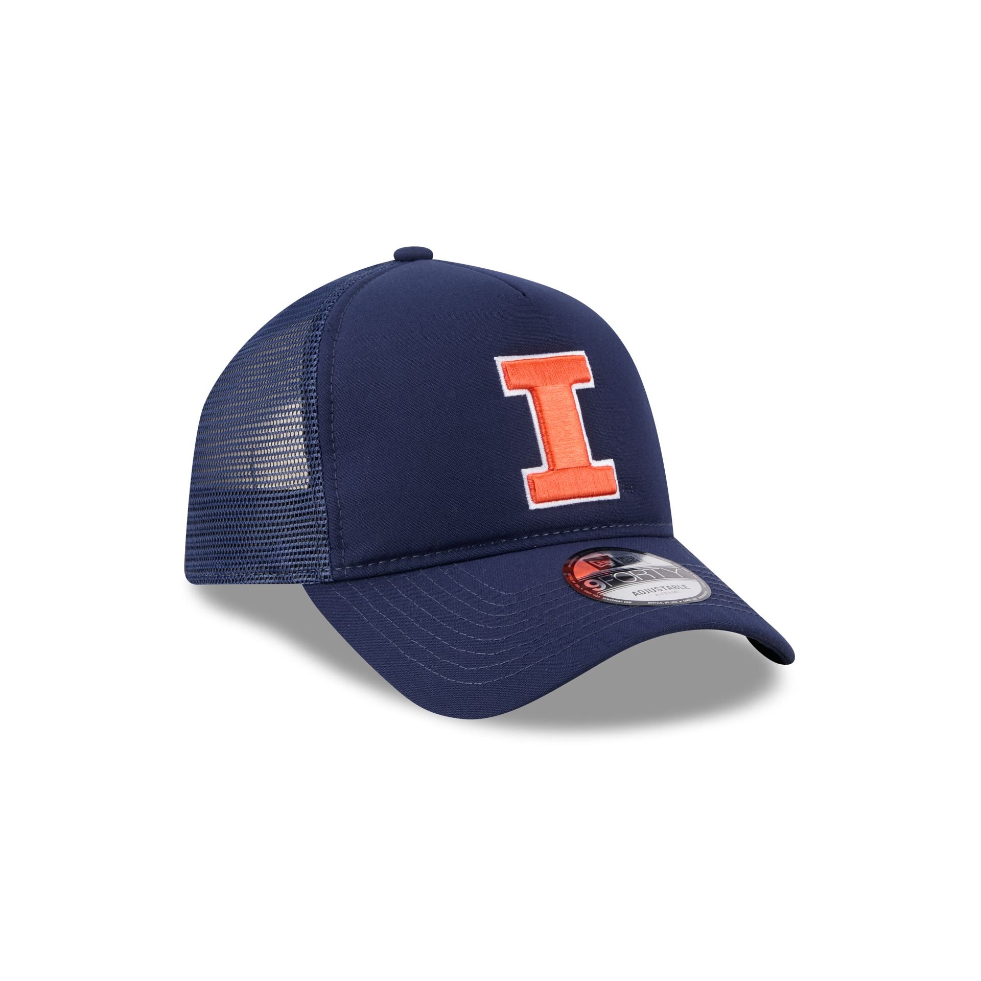 Illinois Fighting Illini Go-To 9FORTY A-Frame Trucker Hat