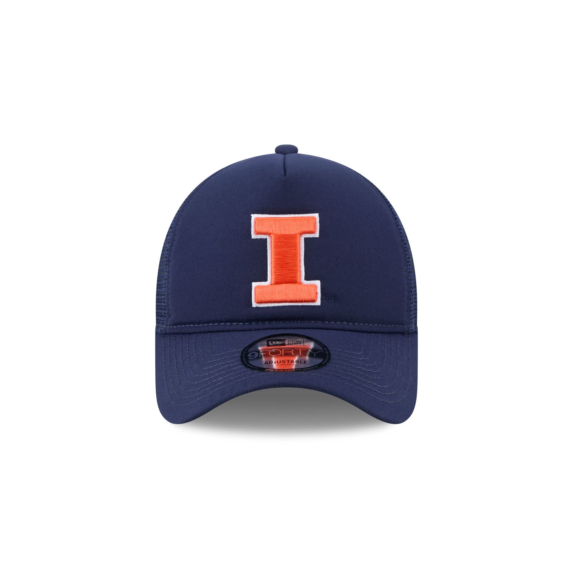 Illinois Fighting Illini Go-To 9FORTY A-Frame Trucker Hat