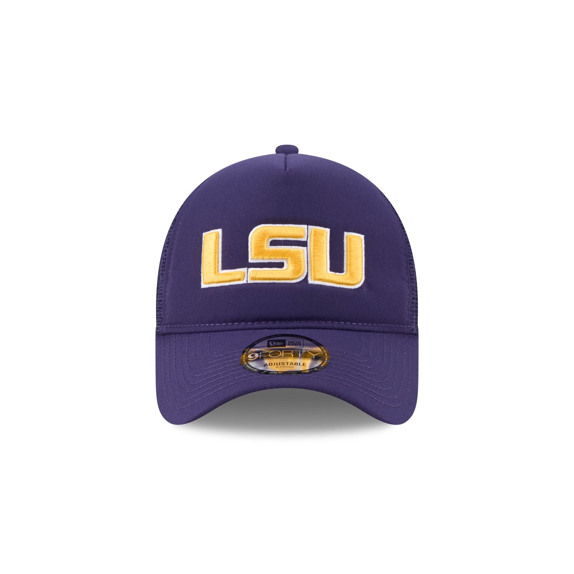 LSU Tigers Go-To 9FORTY A-Frame Trucker Hat